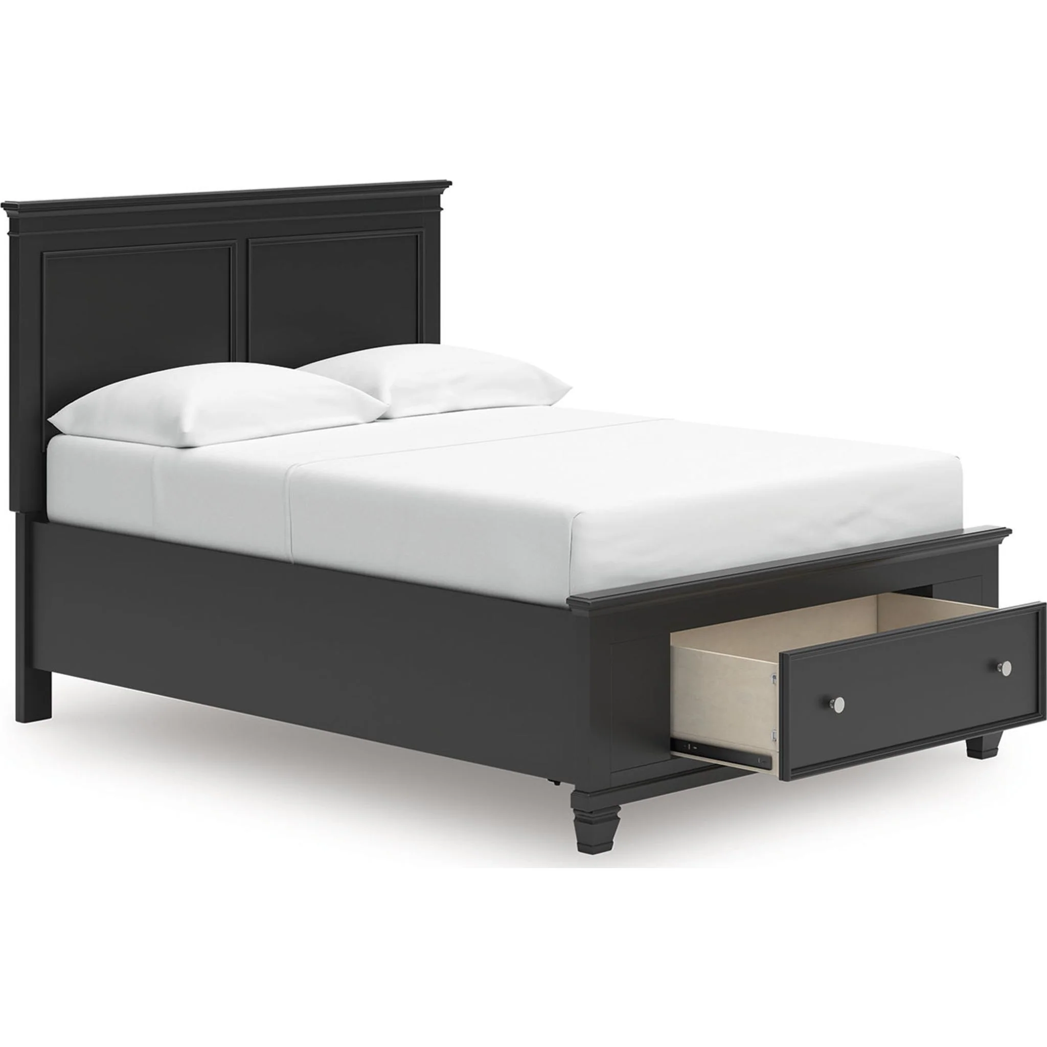 Lanolee 6 Piece Full Storage Bedroom - Black - Image 12