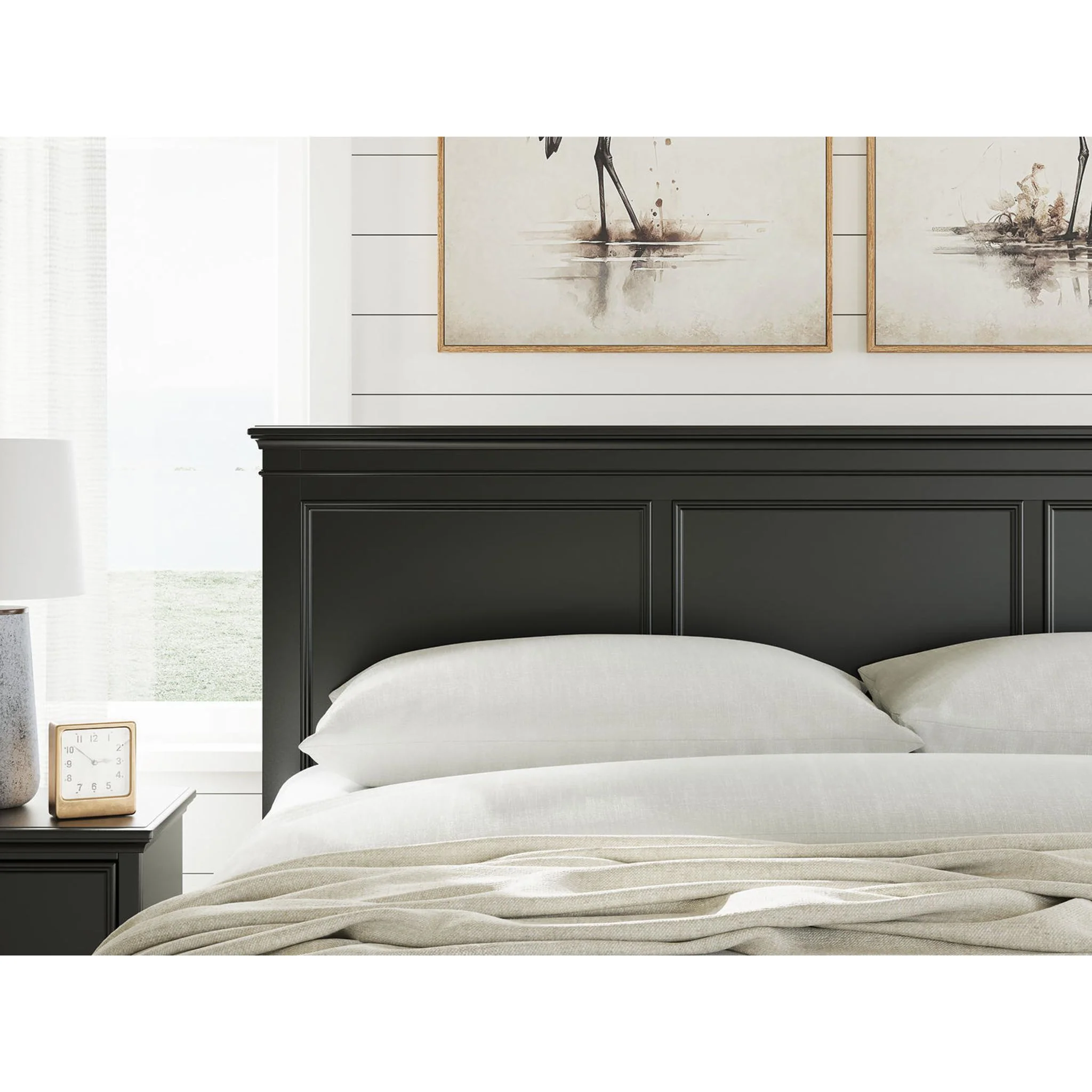 Lanolee 6 Piece King Storage Bedroom - Black - Image 16
