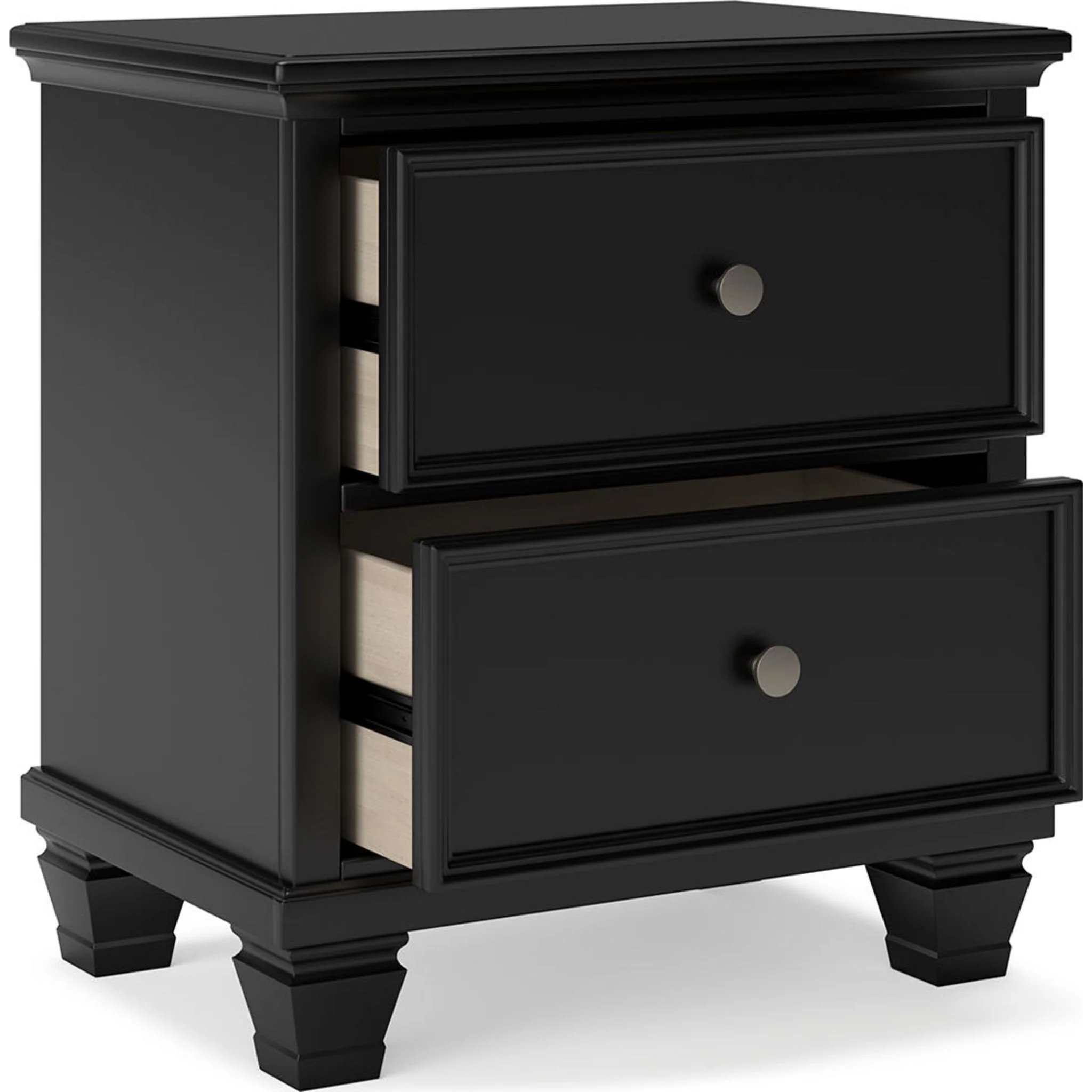 Lanolee 6 Piece Panel Bedroom - Black - Image 29