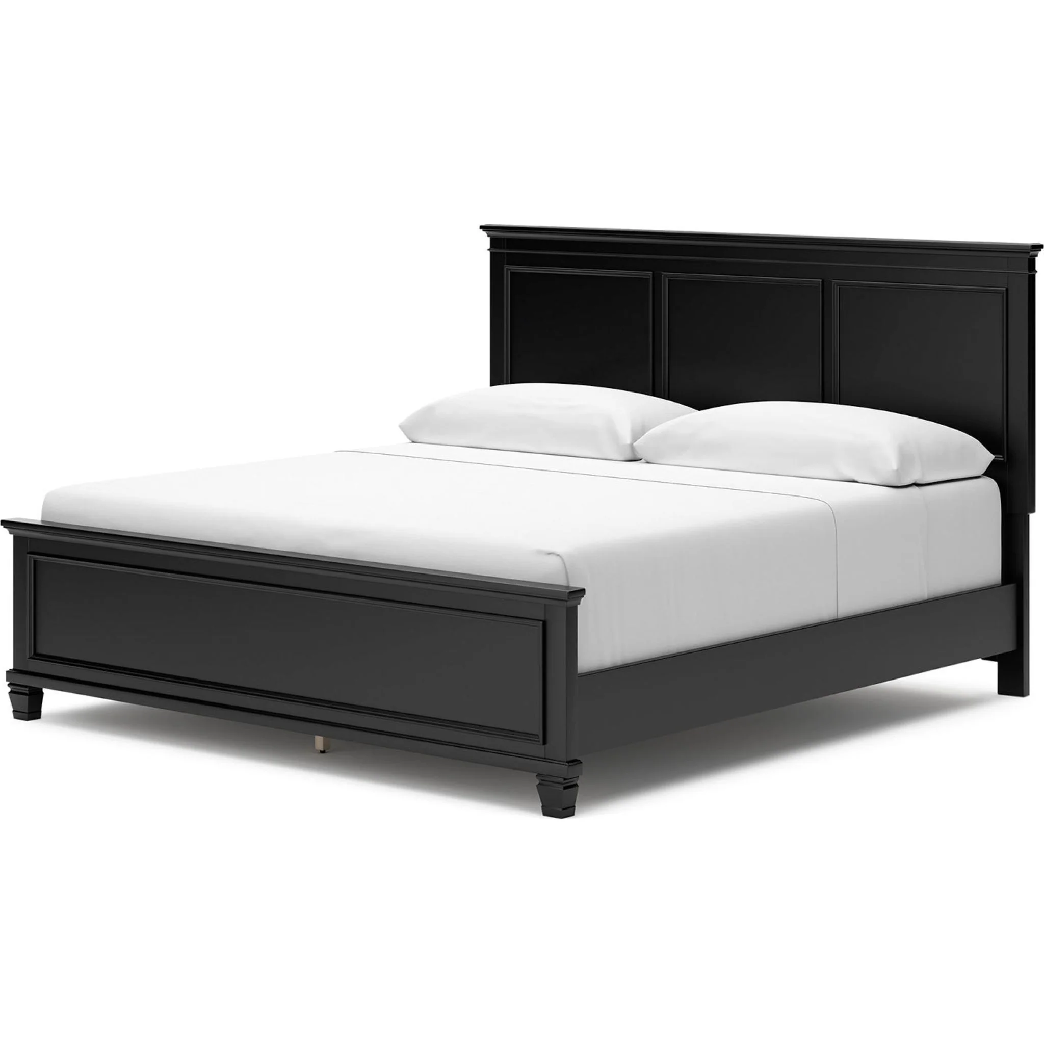 Lanolee 6 Piece Panel Bedroom - Black - Image 59