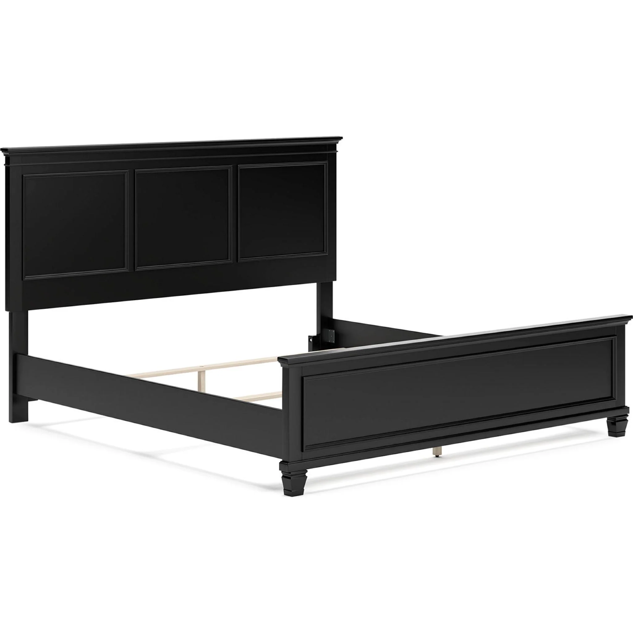 Lanolee 6 Piece Panel Bedroom - Black - Image 60