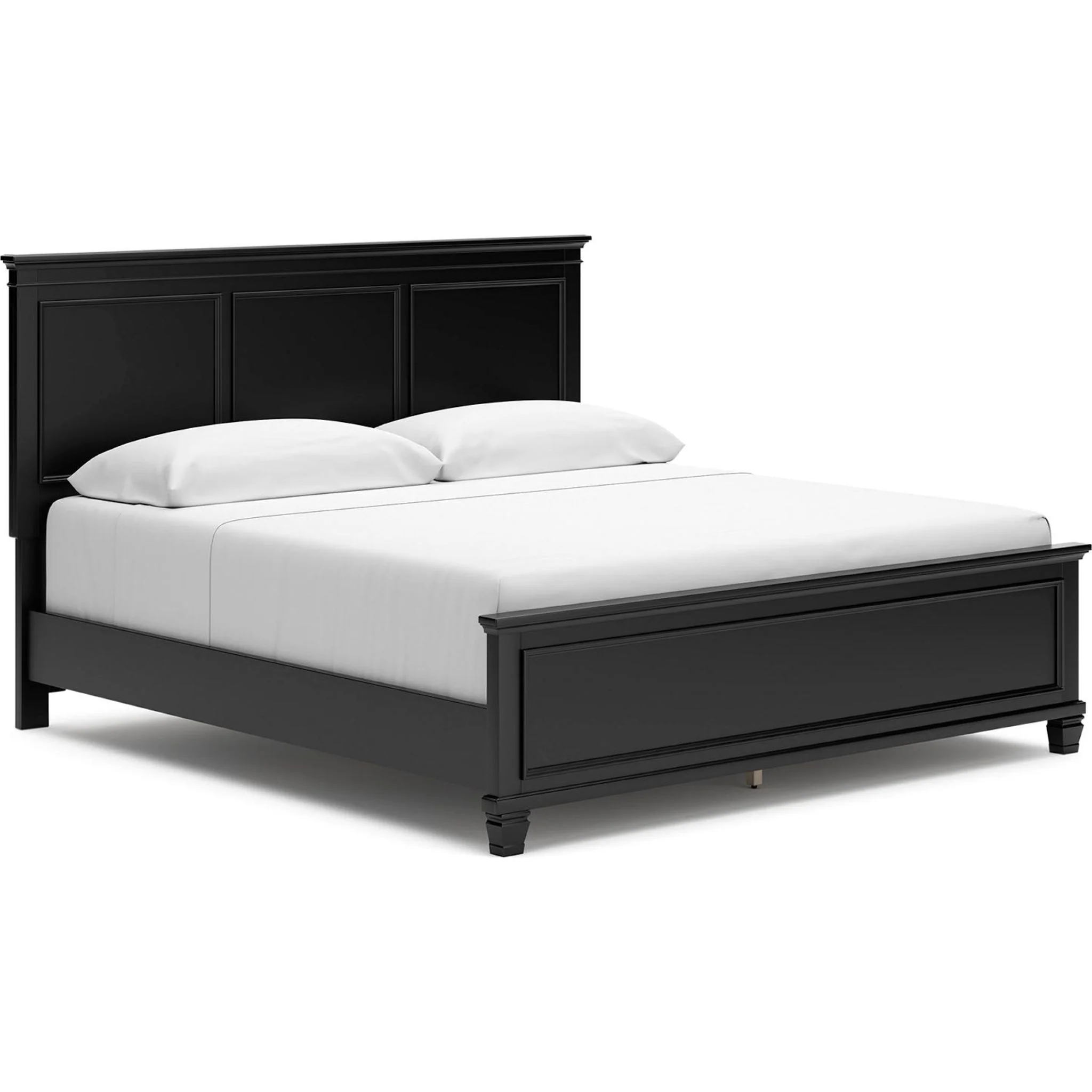 Lanolee 6 Piece Panel Bedroom - Black - Image 61