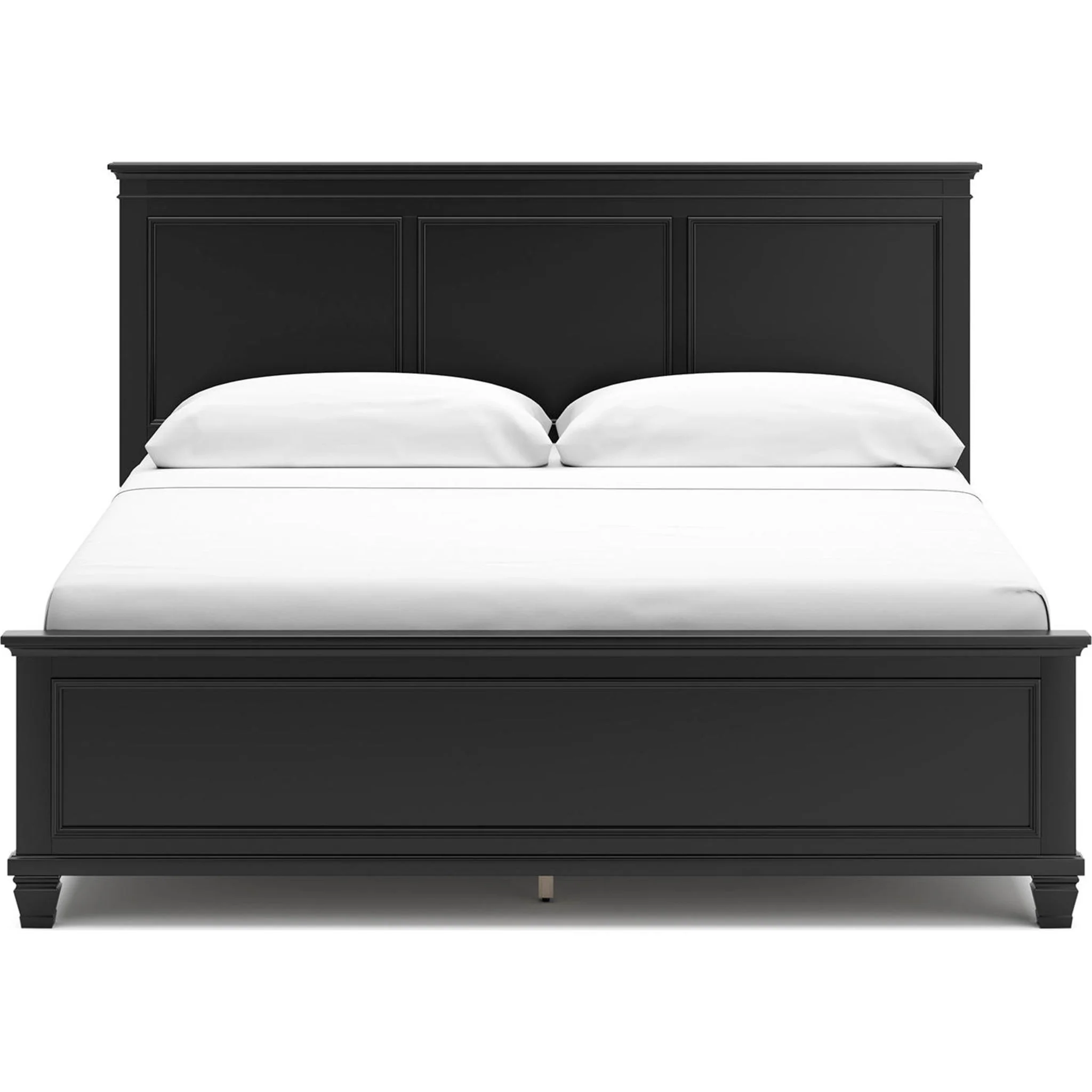 Lanolee 6 Piece Panel Bedroom - Black - Image 63