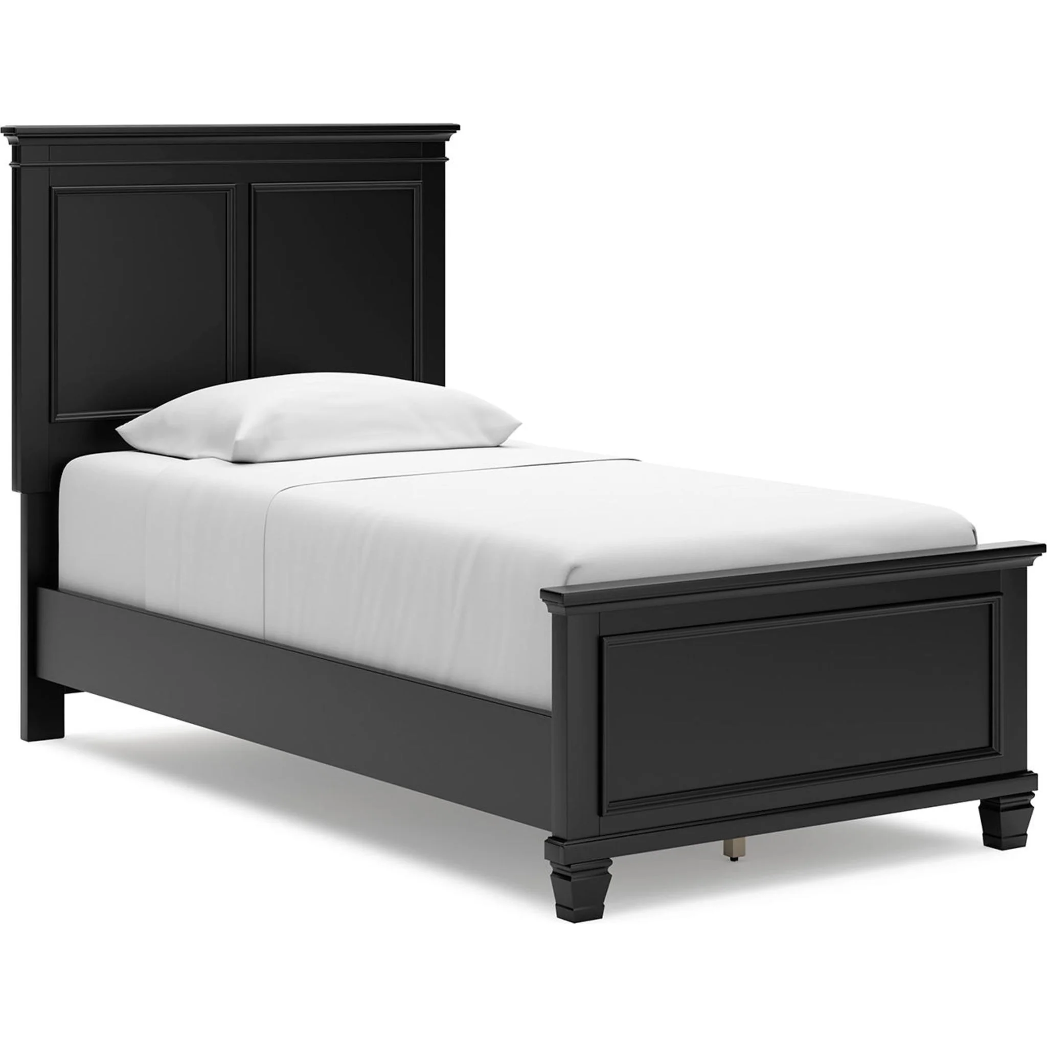 Lanolee 6 Piece Panel Bedroom - Black - Image 23