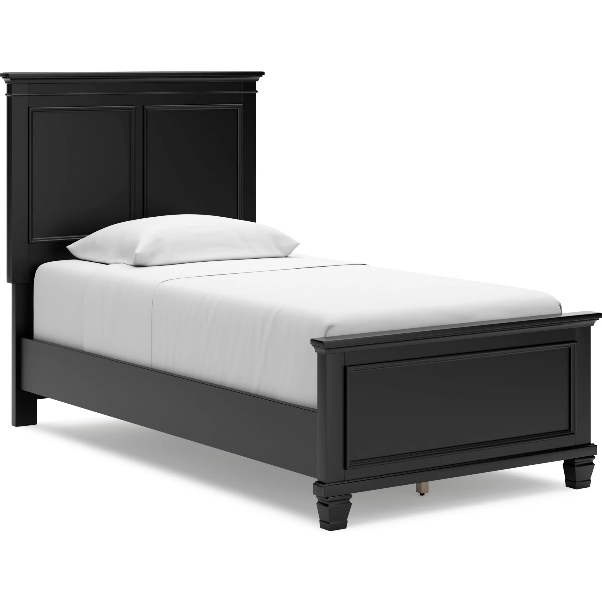 Lanolee 6 Piece Panel Bedroom - Black - Image 3