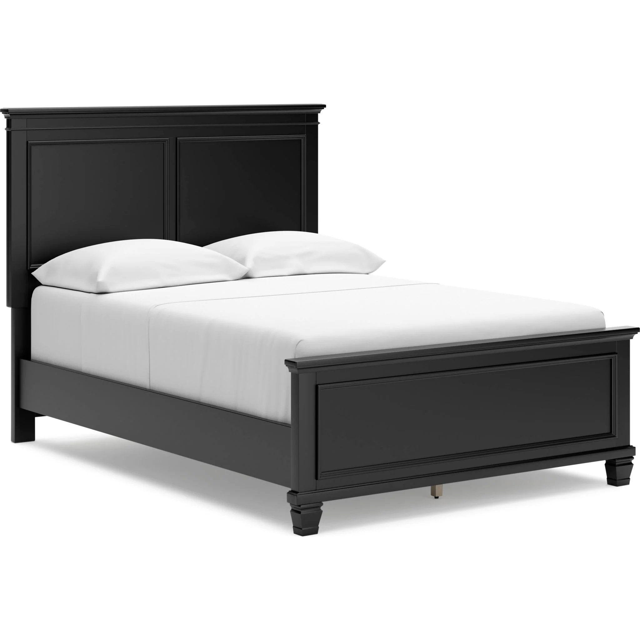 Lanolee 6 Piece Panel Bedroom - Black - Image 40