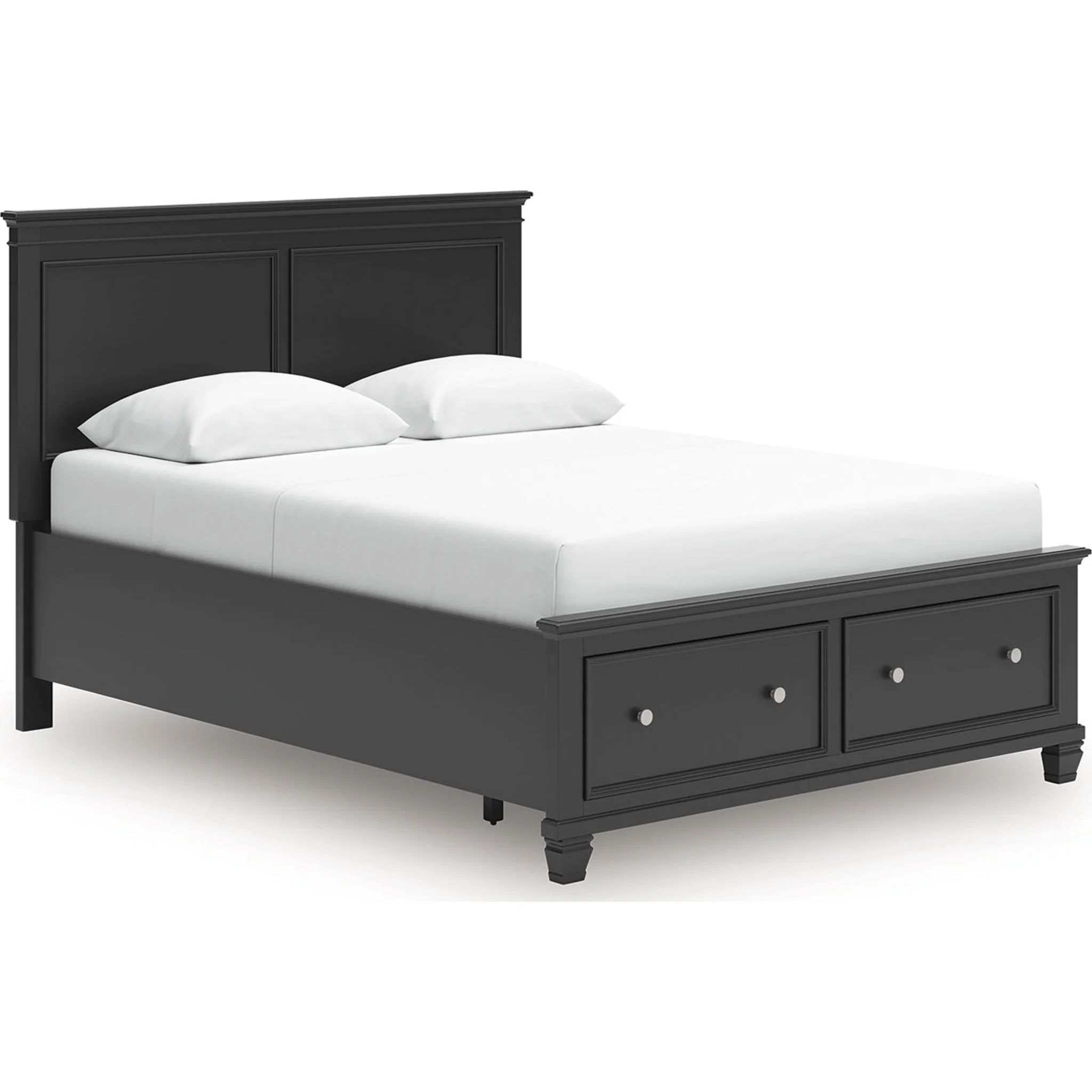 Lanolee 6 Piece Queen Storage Bedroom - Black - Image 14