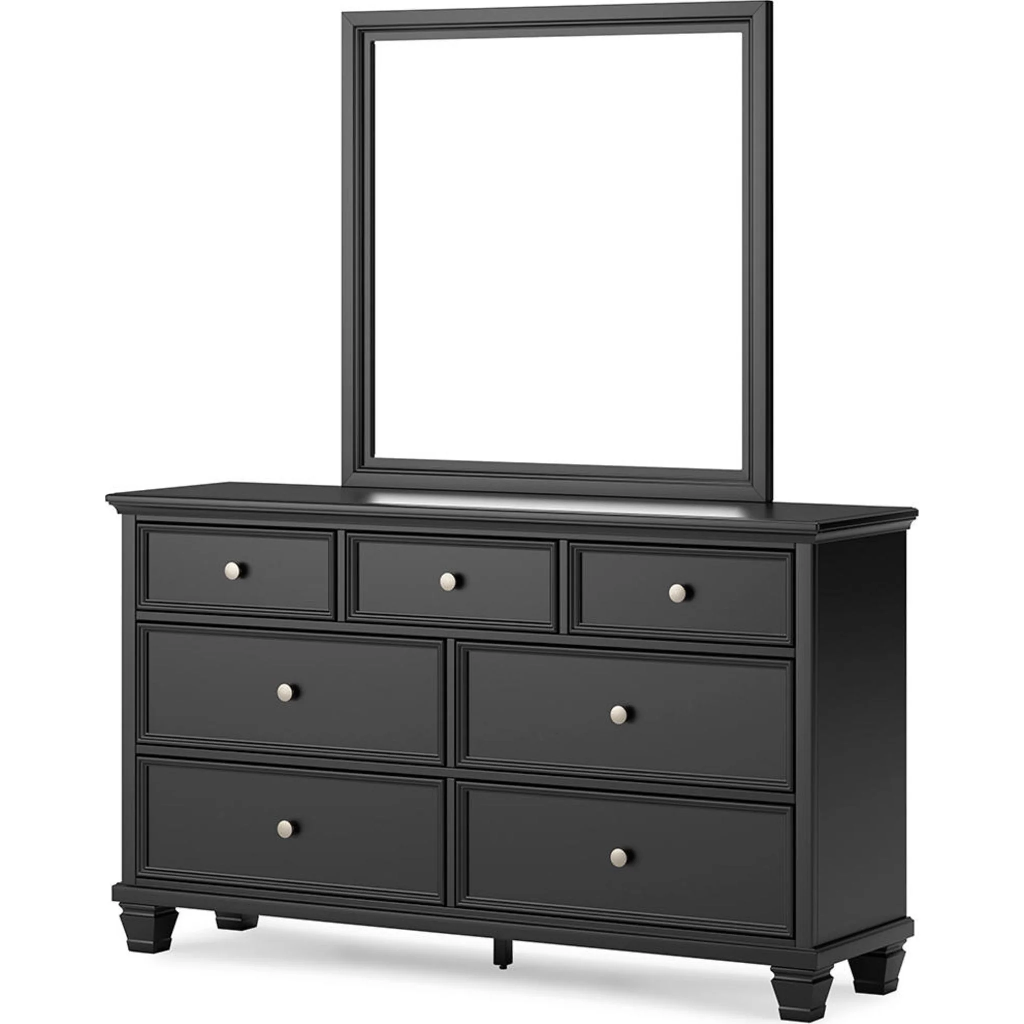 Lanolee 6 Piece Twin Storage Bedroom - Black - Image 2