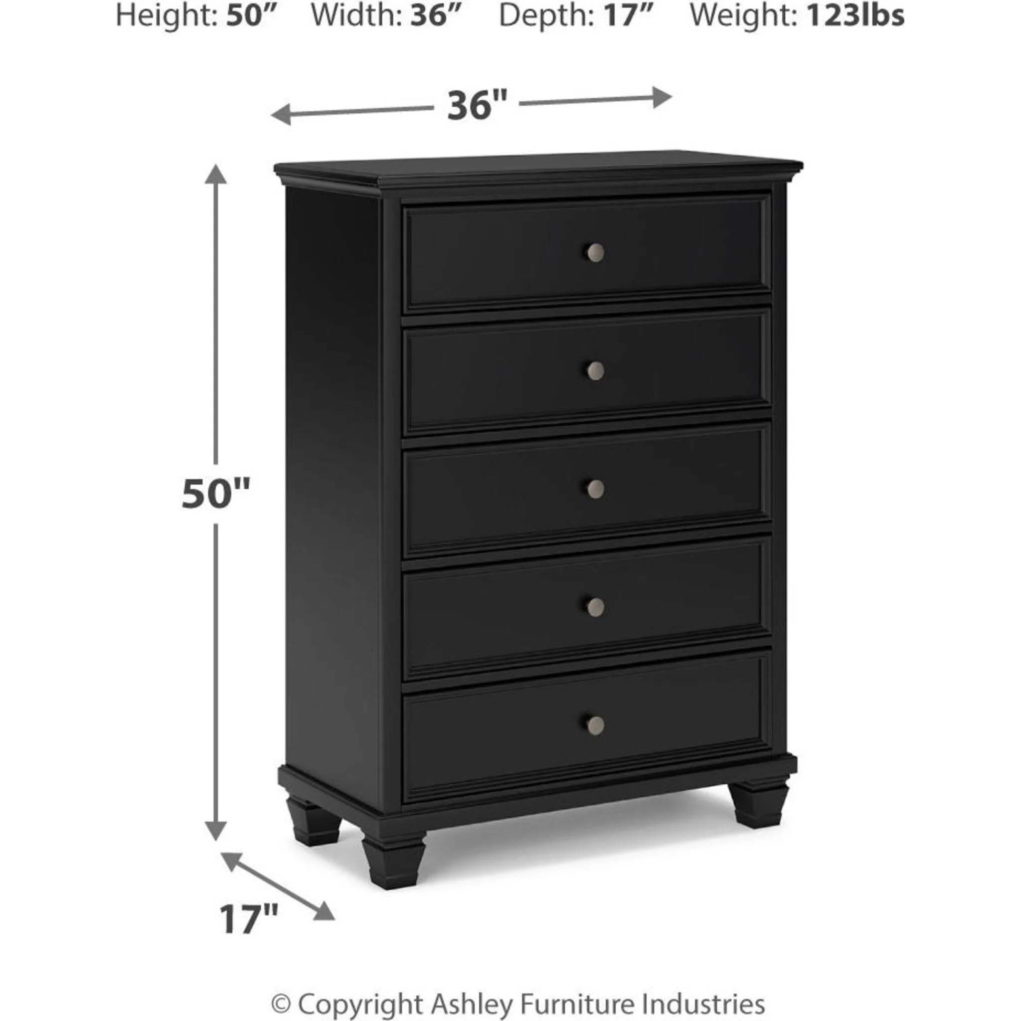 Lanolee Chest - Black - Image 22