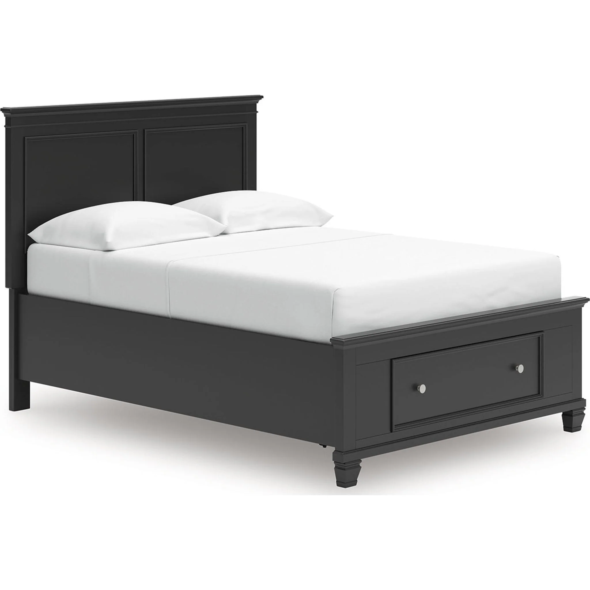 Lanolee Full Storage Bed - Black - Image 5