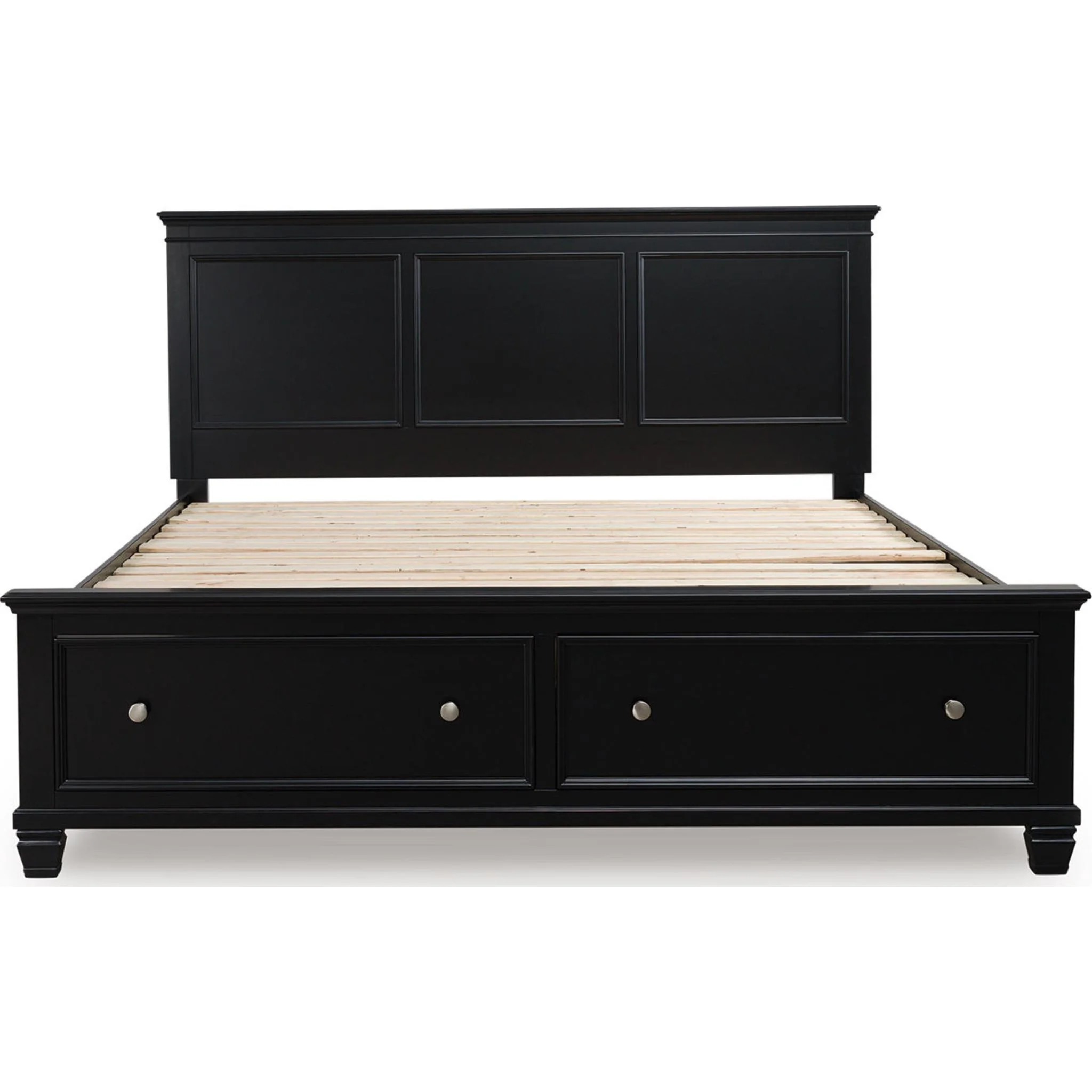 Lanolee King Storage Bed - Black - Image 11