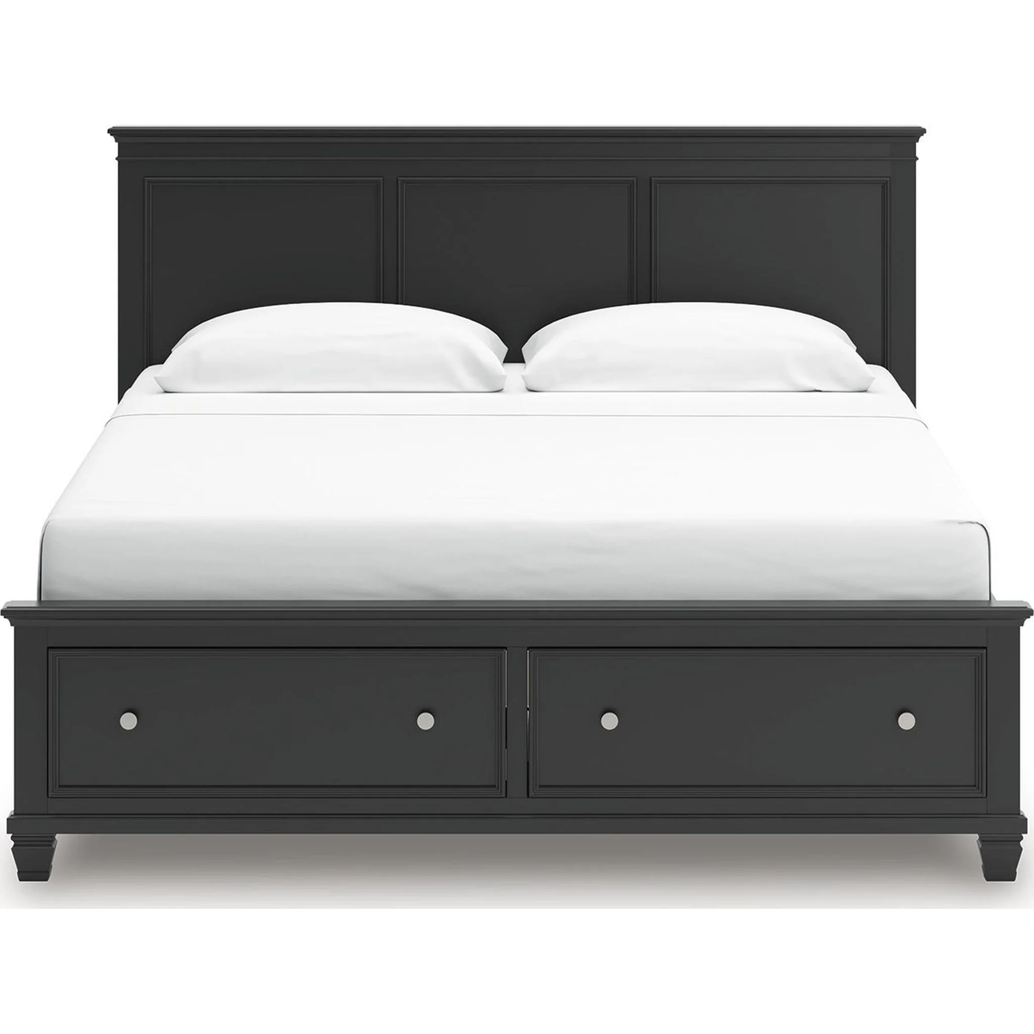 Lanolee King Storage Bed - Black - Image 8