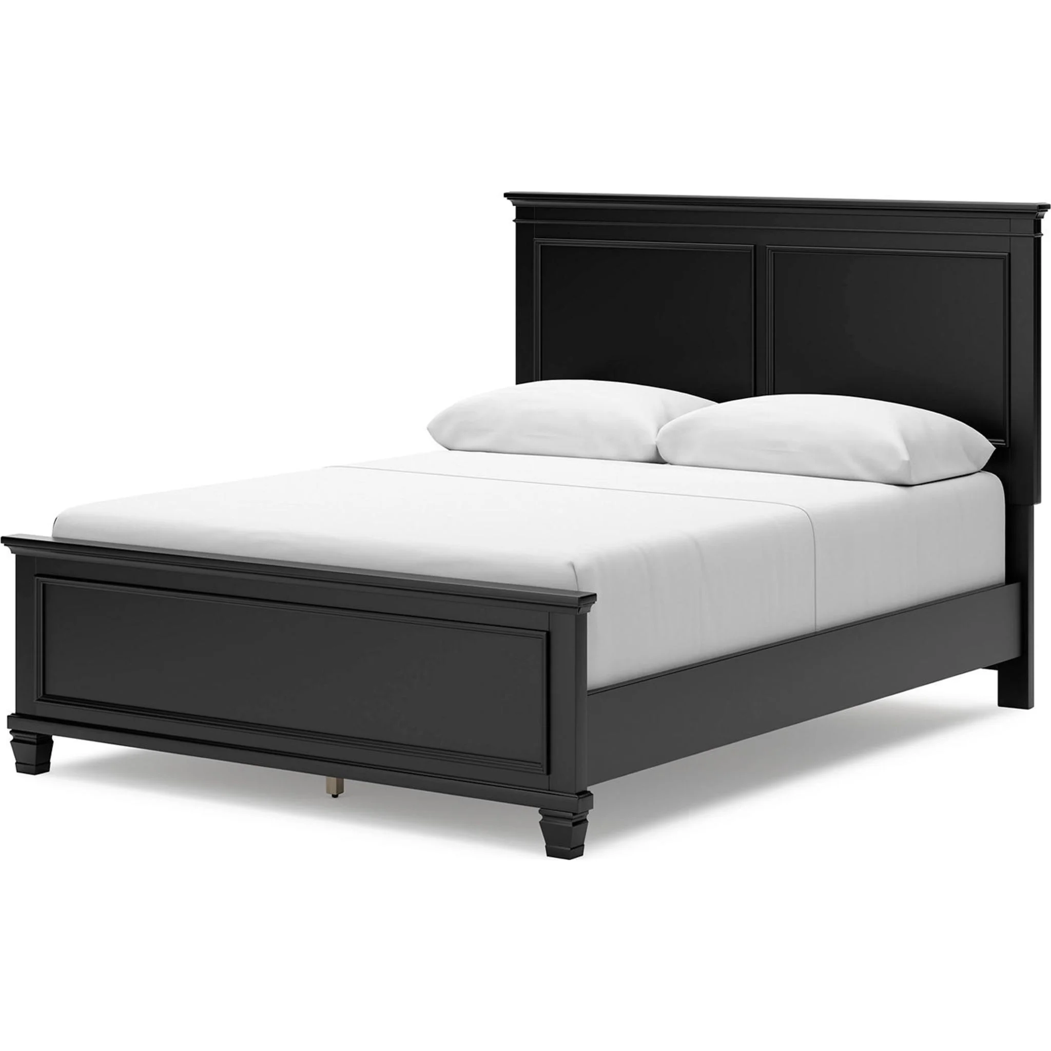 Lanolee Panel Bed - Black - Image 4