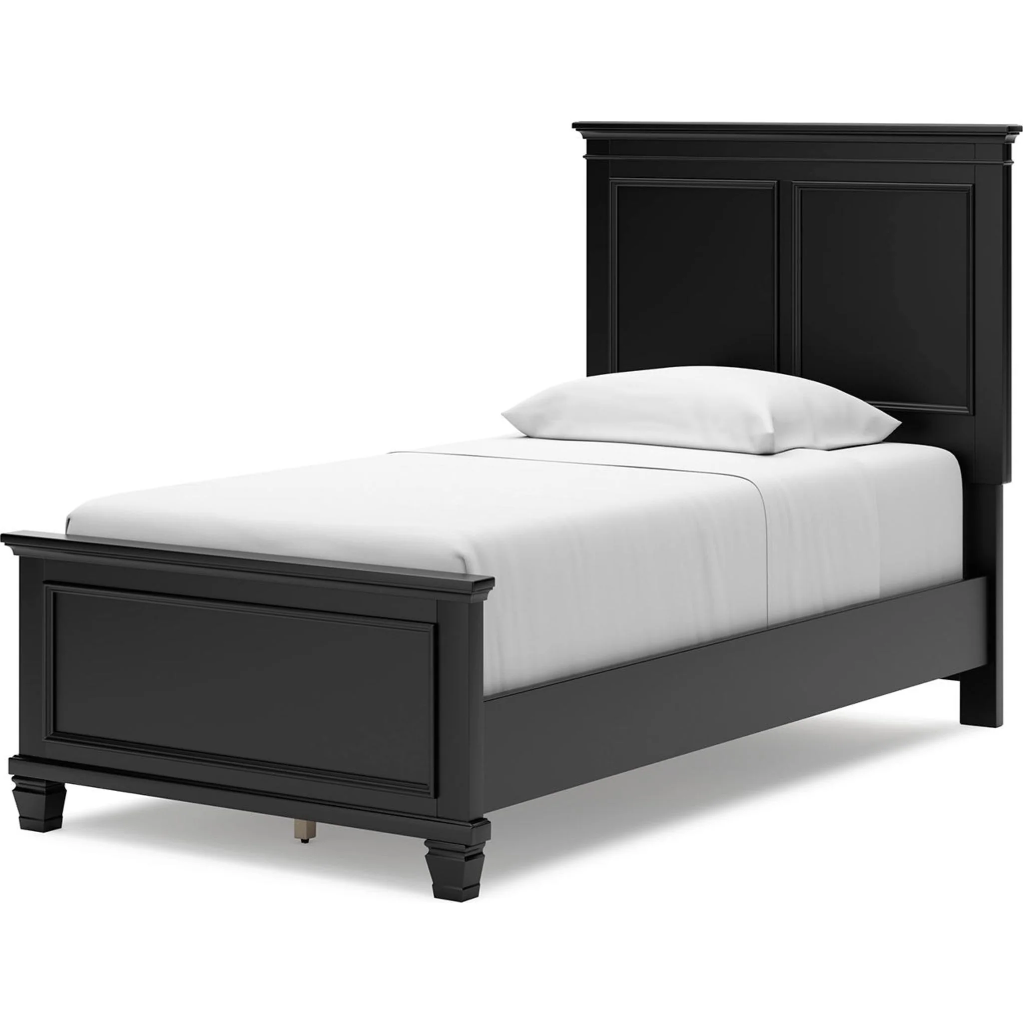 Lanolee Panel Bed - Black - Image 2