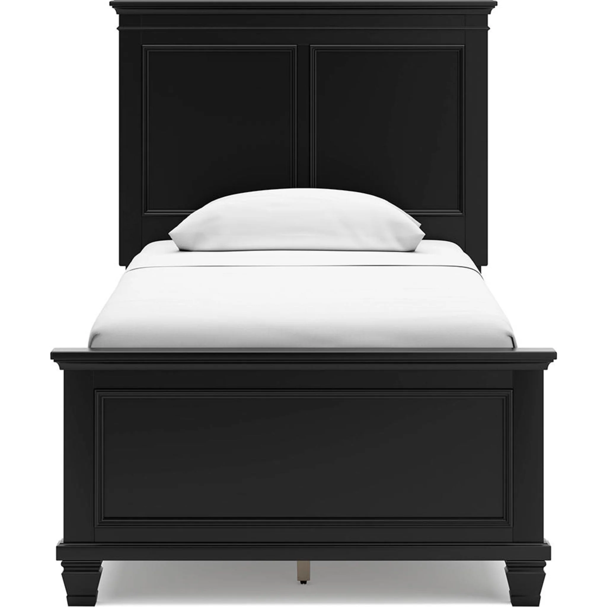 Lanolee Panel Bed - Black - Image 5