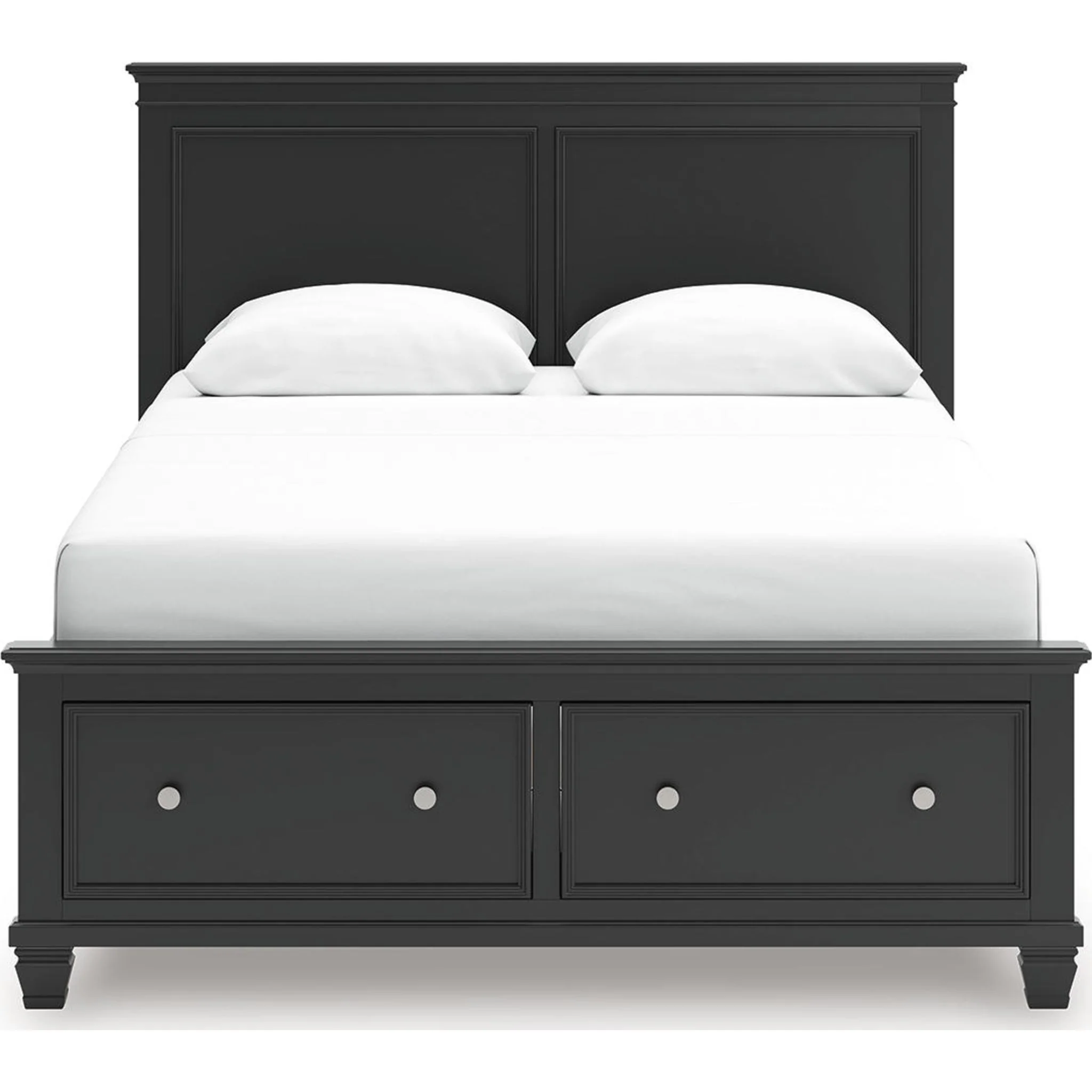 Lanolee Queen Storage Bed - Black - Image 8