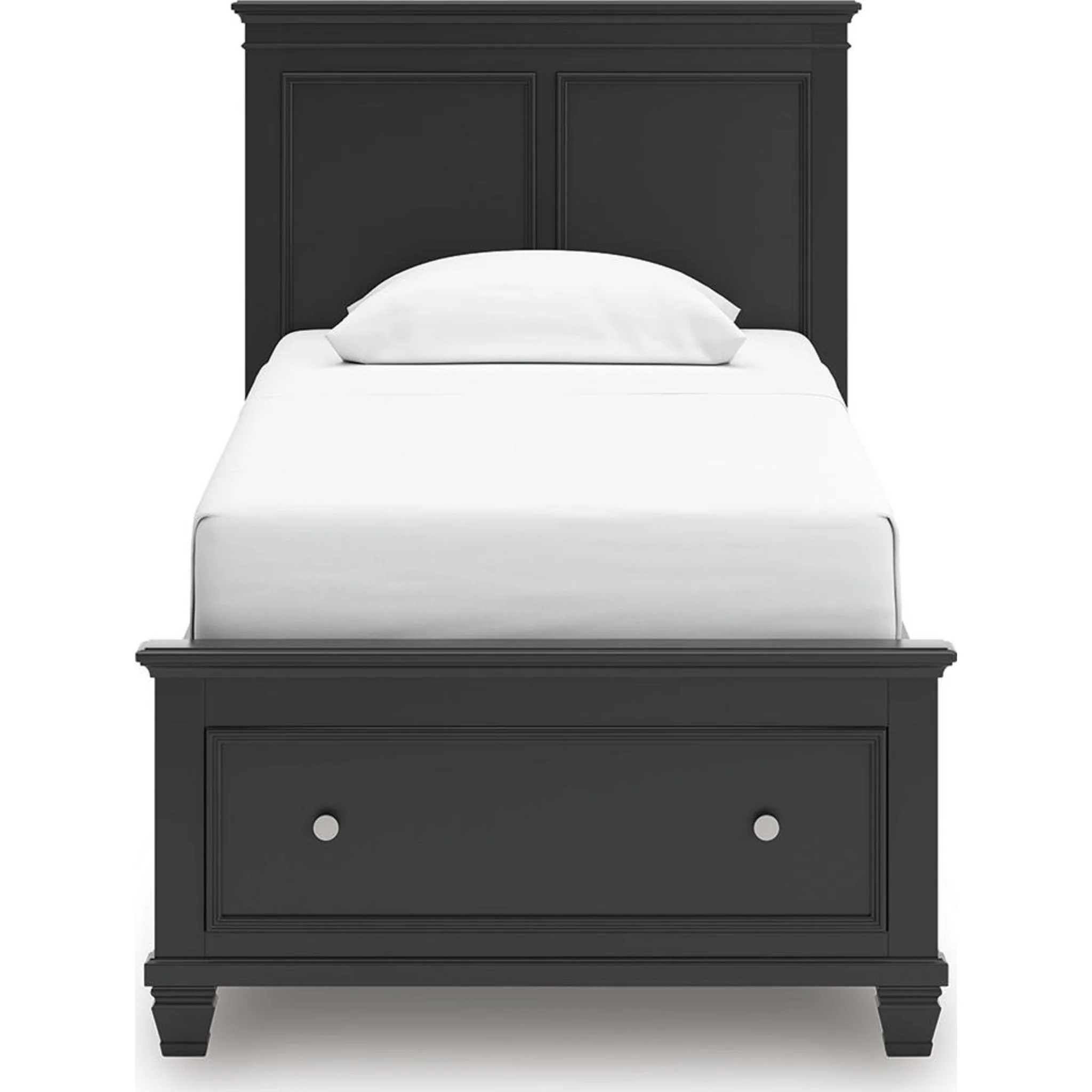 Lanolee Twin Storage Bed - Black - Image 8