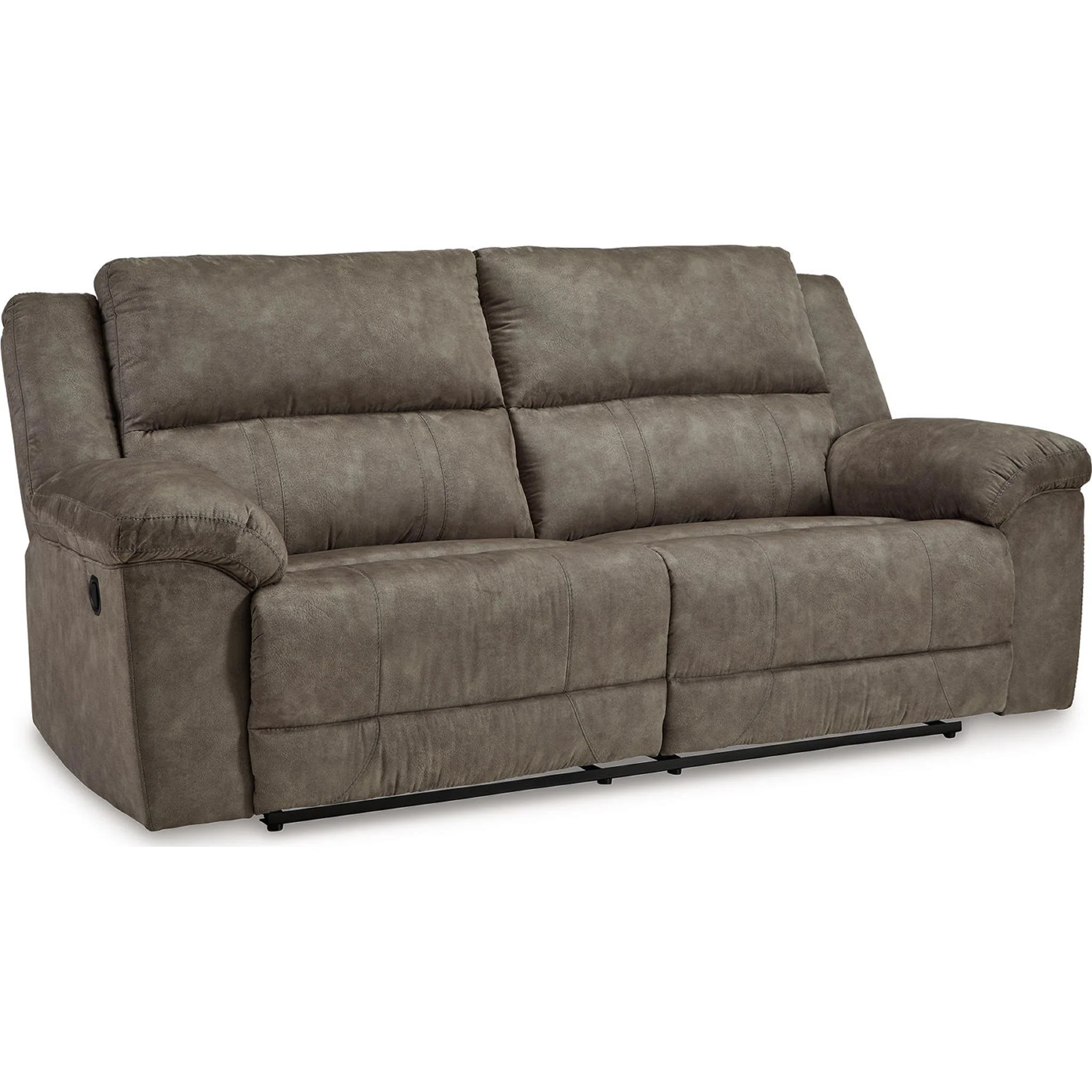 Laresview Reclining Sofa - Fossil - Image 4
