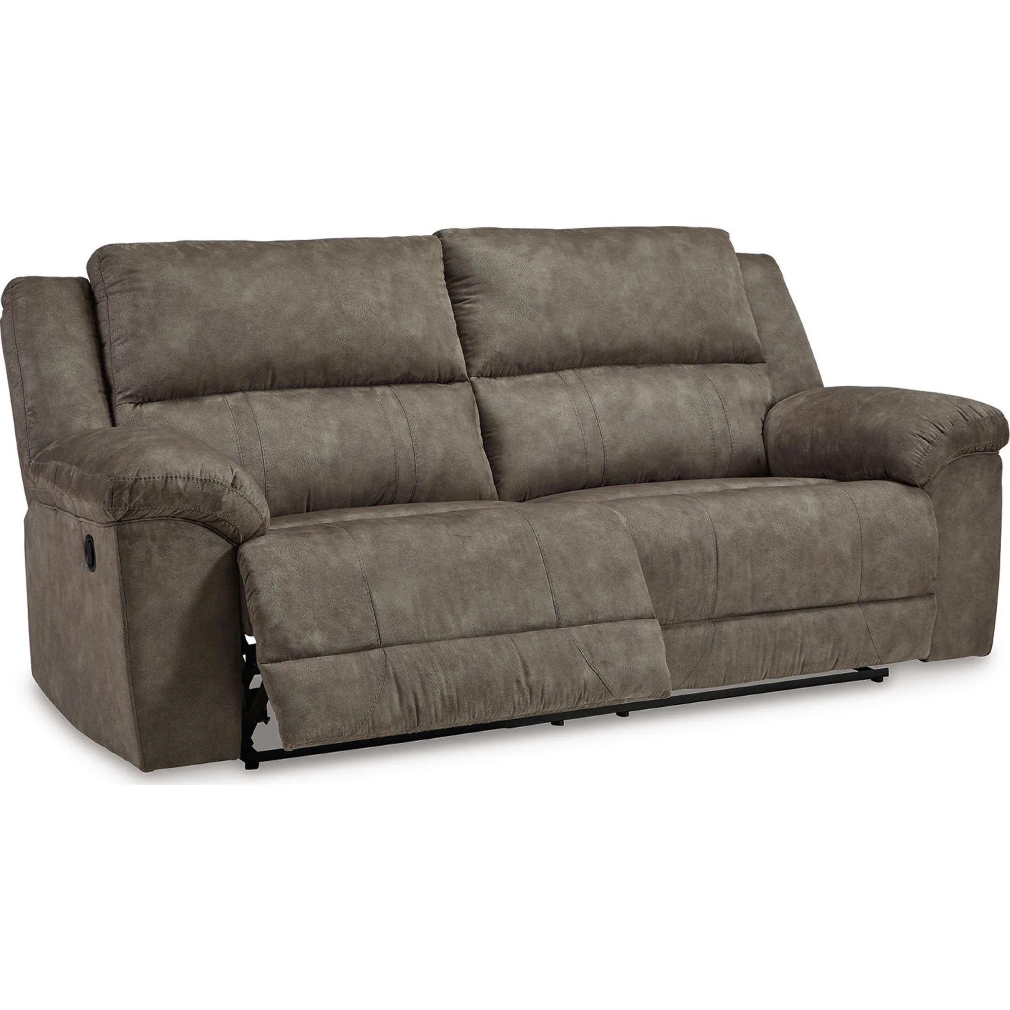 Laresview Reclining Sofa - Fossil - Image 5