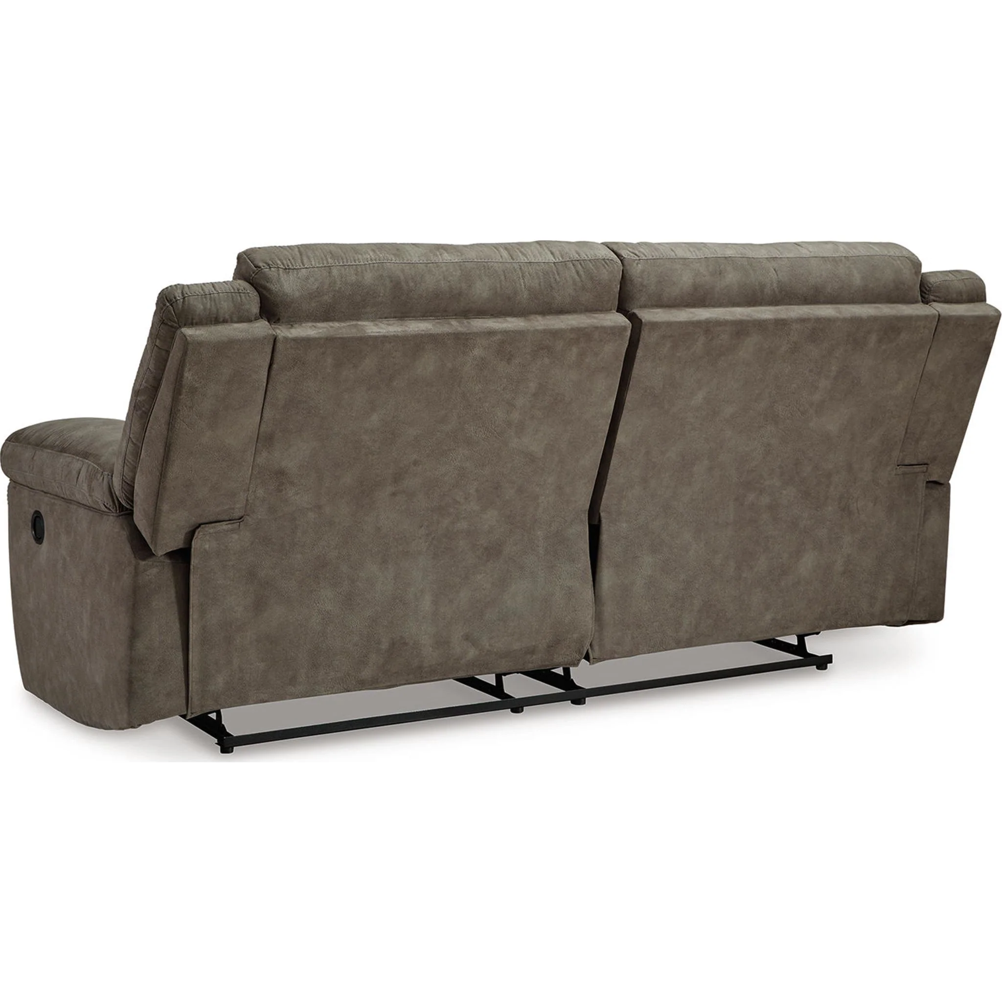 Laresview Reclining Sofa - Fossil - Image 6