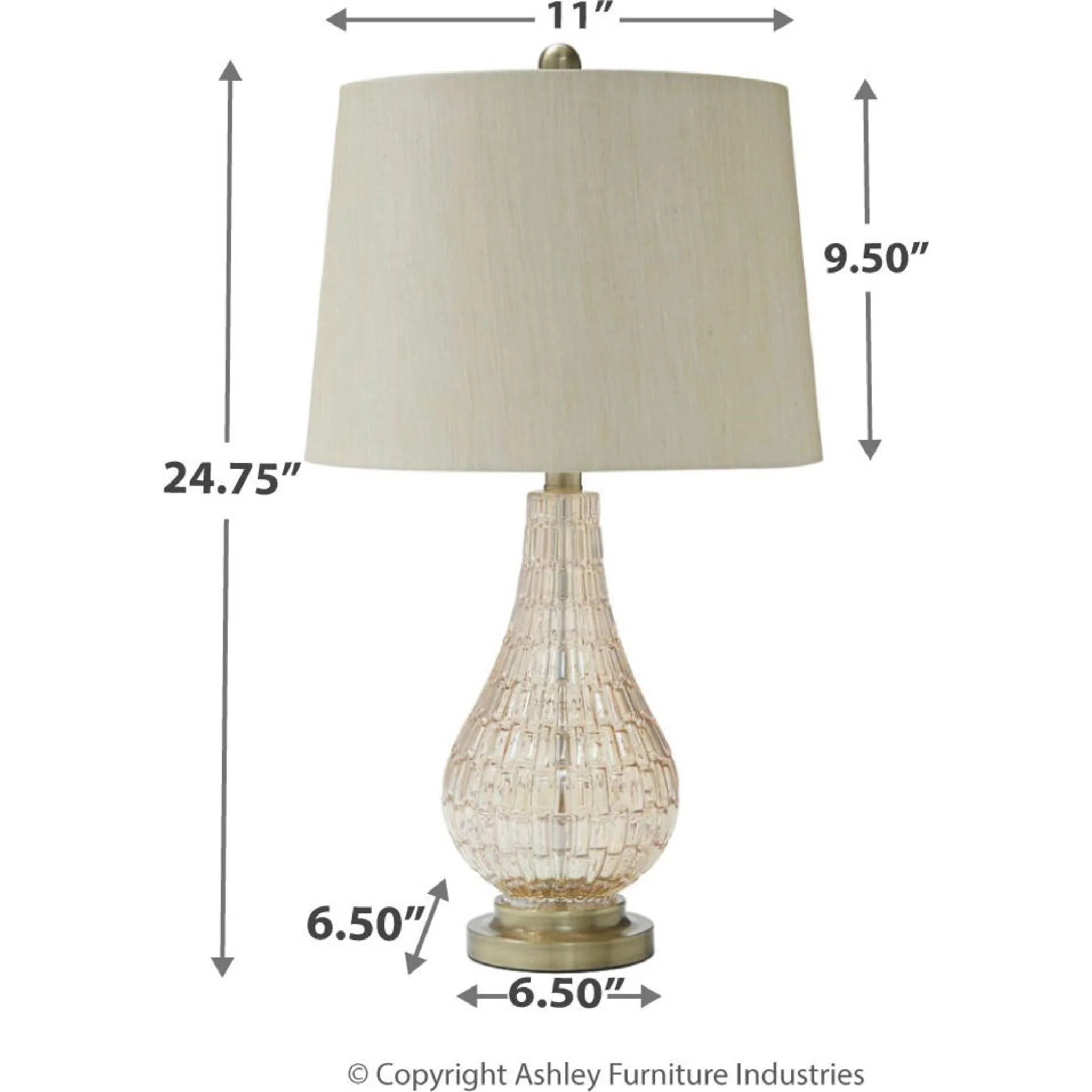 Latoya Table Lamp 24.75" - Image 5