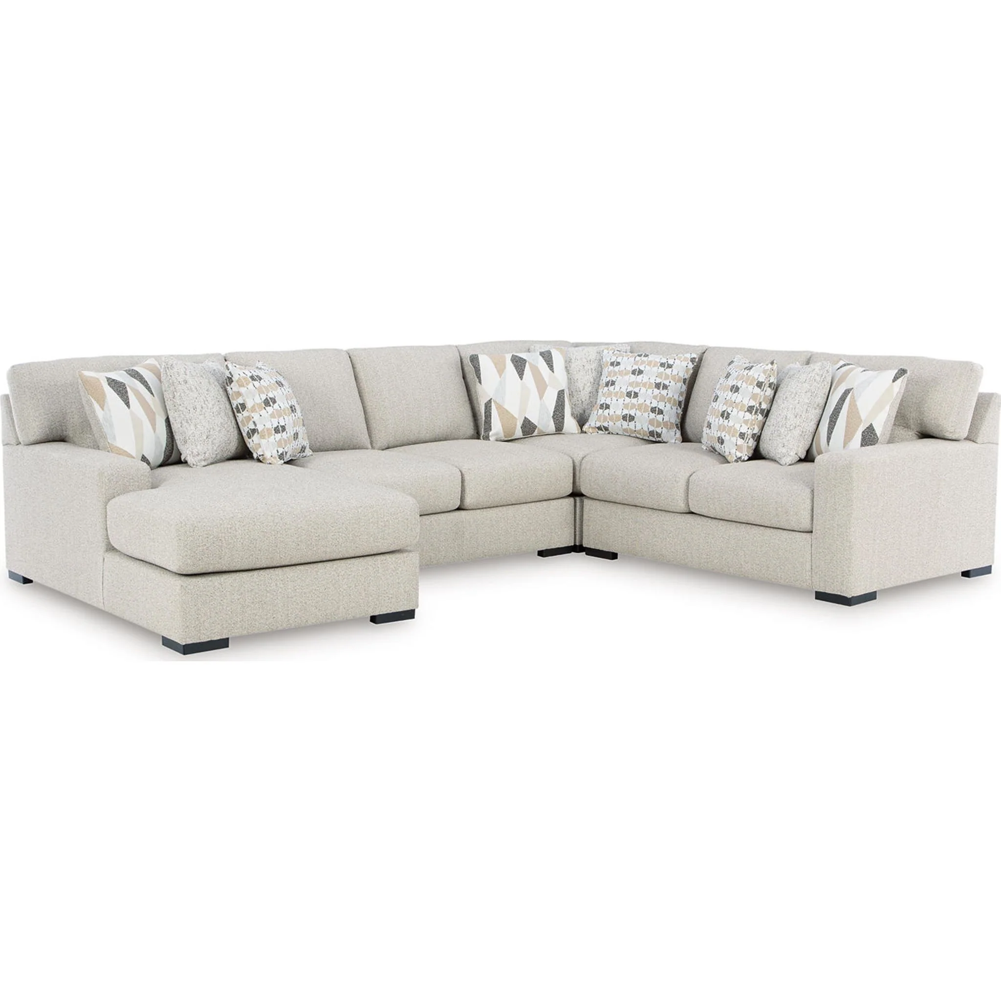 Laurelgrove 4 Piece Sectional with Chaise - Image 4