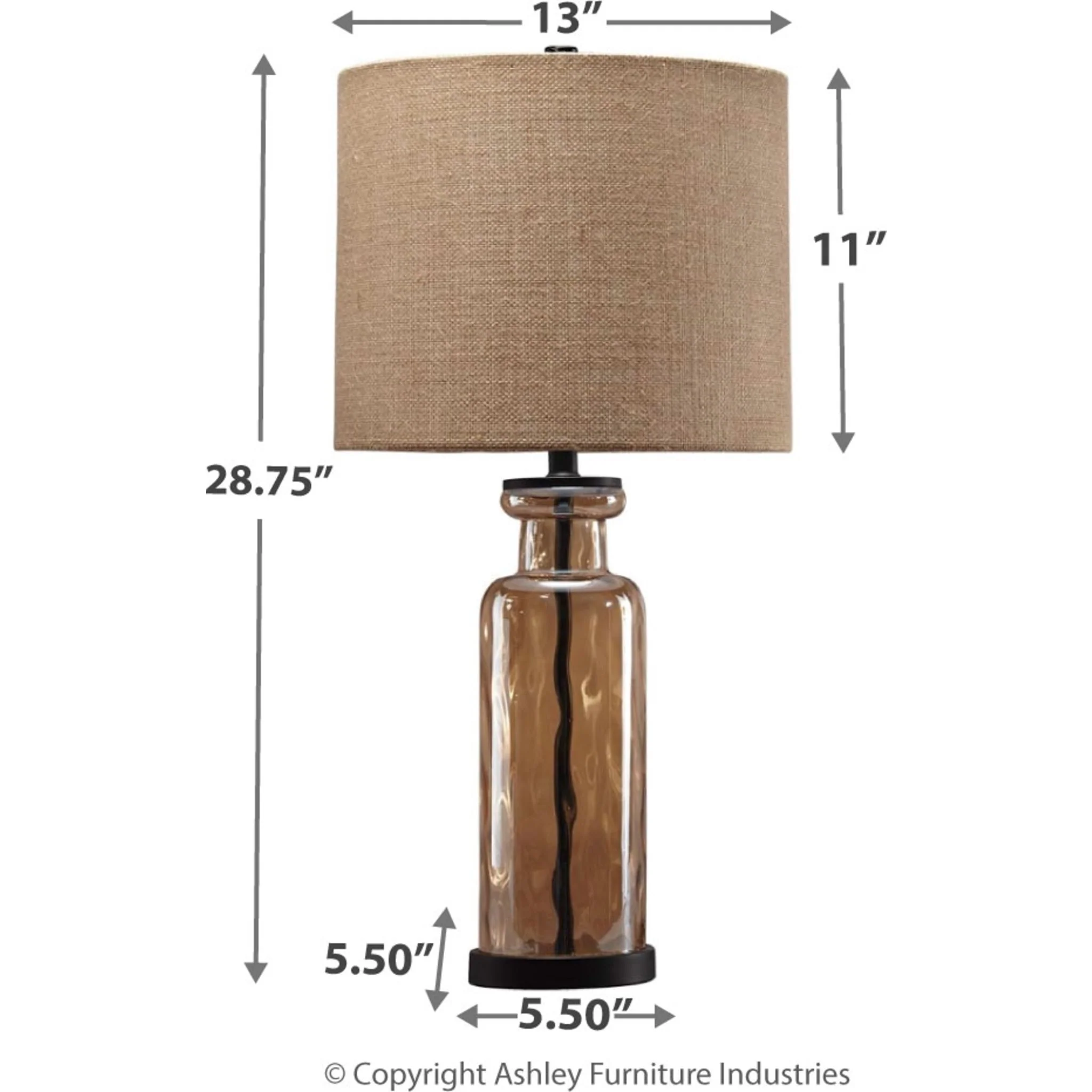 Laurentia Table Lamp - Champagne 28.00" - Image 4