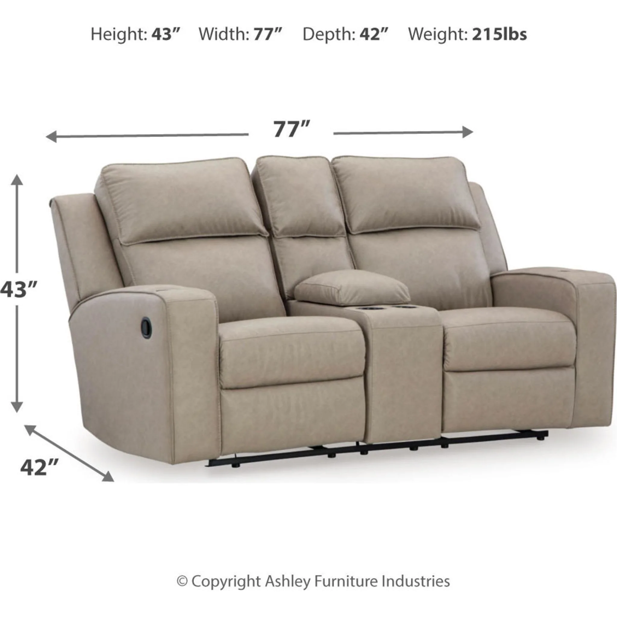 Lavenhorne Dual Reclining Loveseat - Image 9
