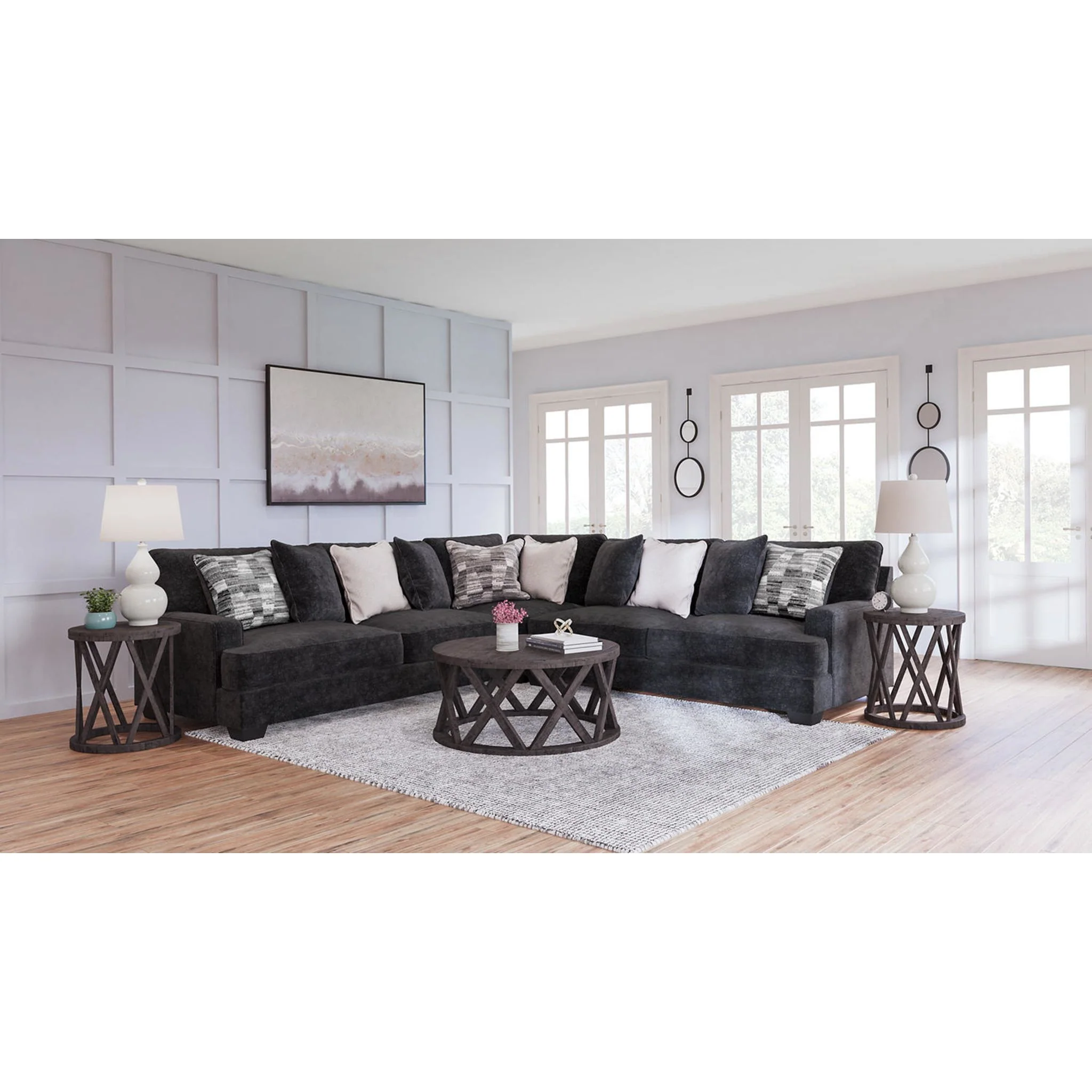 Lavernett 3 Piece Sectional - Image 14