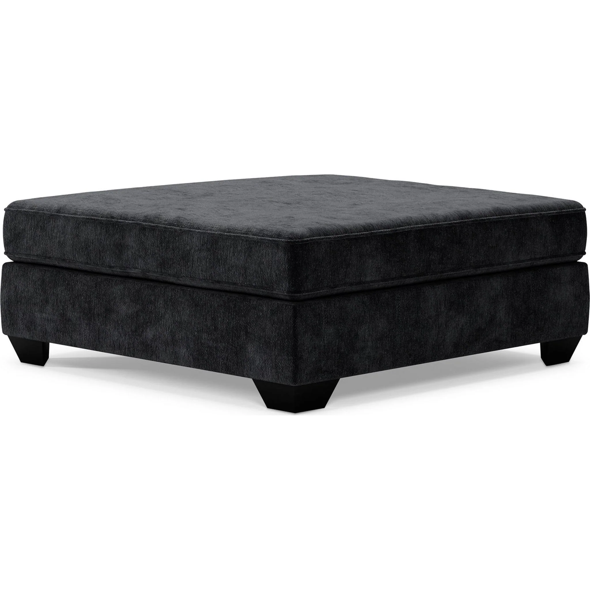 Lavernett Oversized Accent Ottoman - Charcoal
