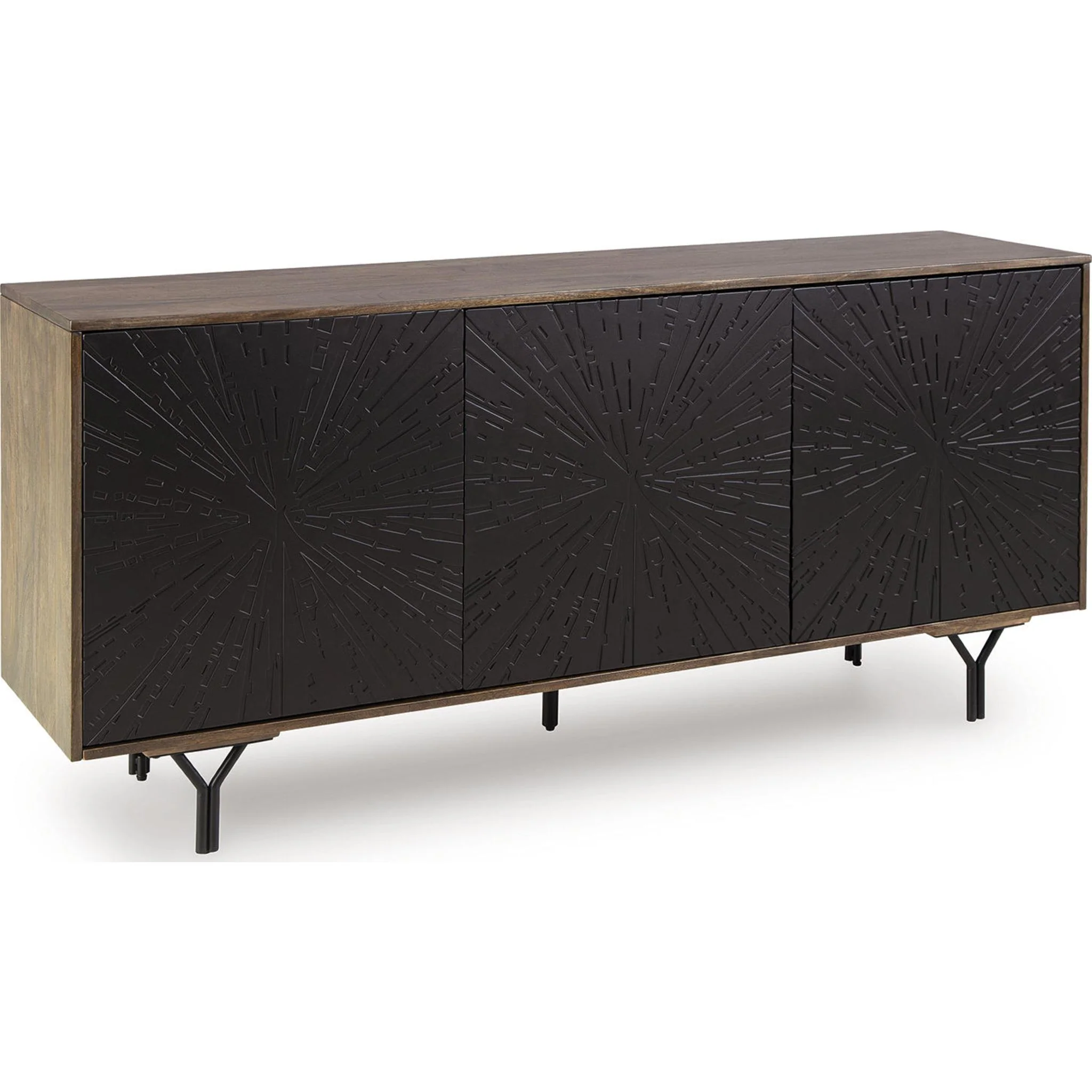 Lavinmont Accent Cabinet - Multi Brown - Image 4