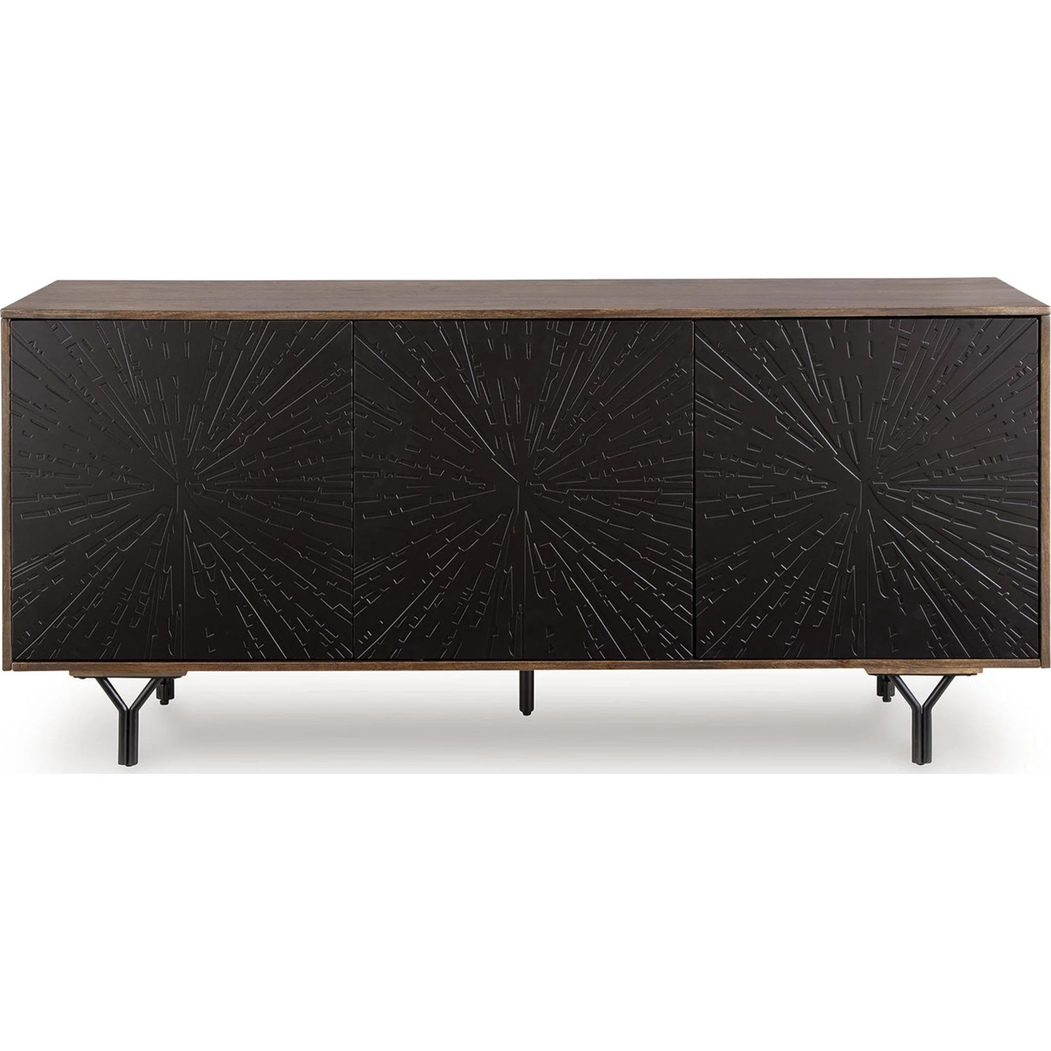 Lavinmont Accent Cabinet - Multi Brown - Image 8