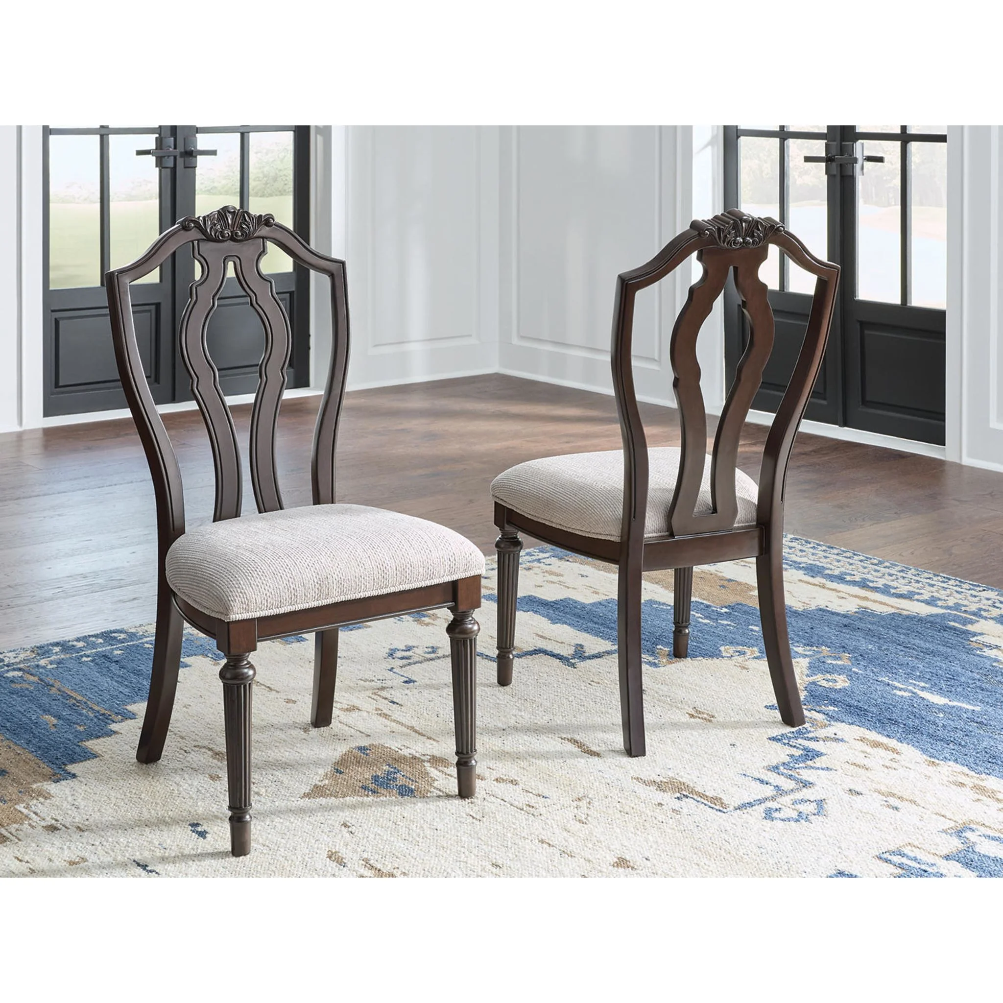 Lavinton Dining Chair - Tan/Brown - (D764-01) - Image 2