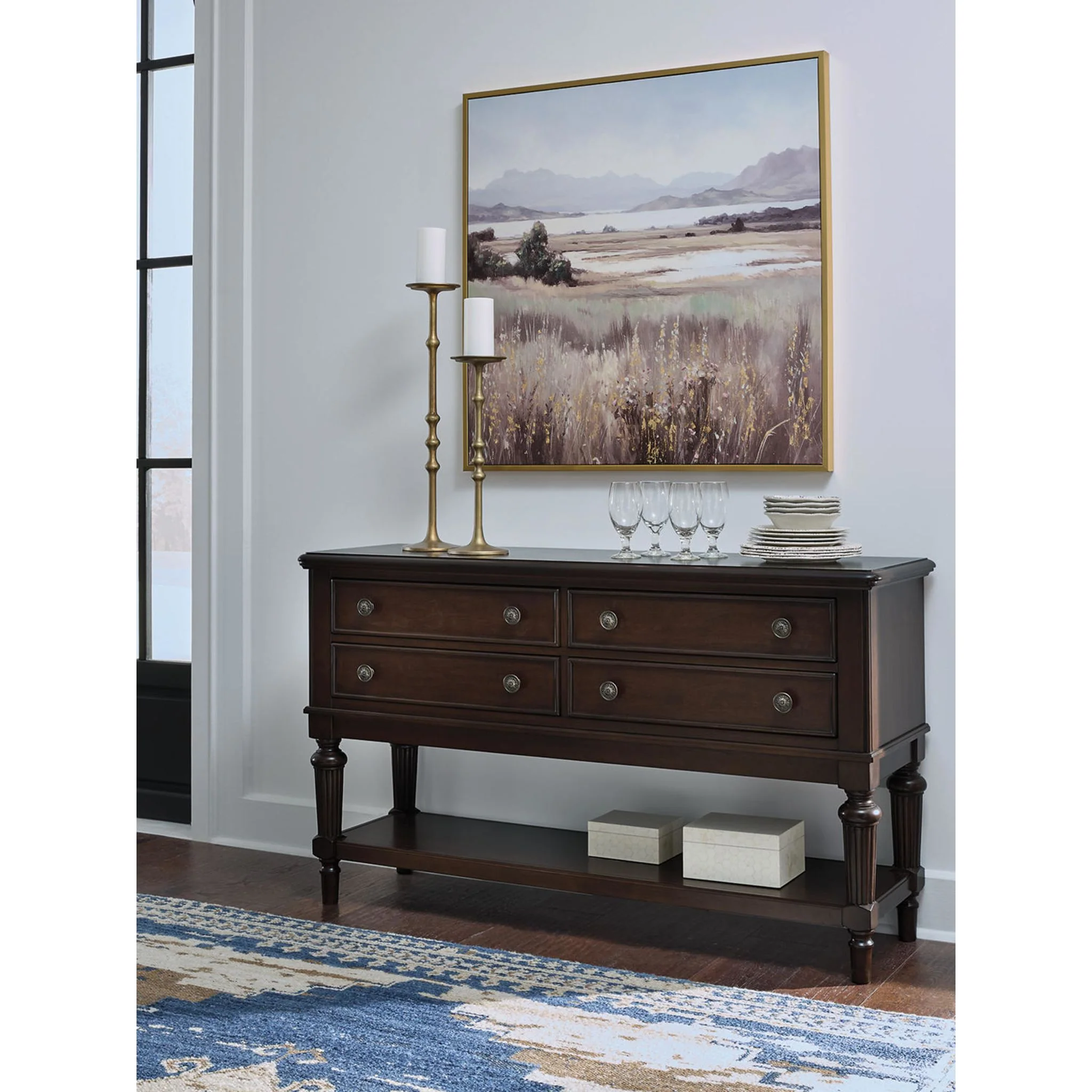 Lavinton Dining Server - Brown - (D764-60) - Image 2