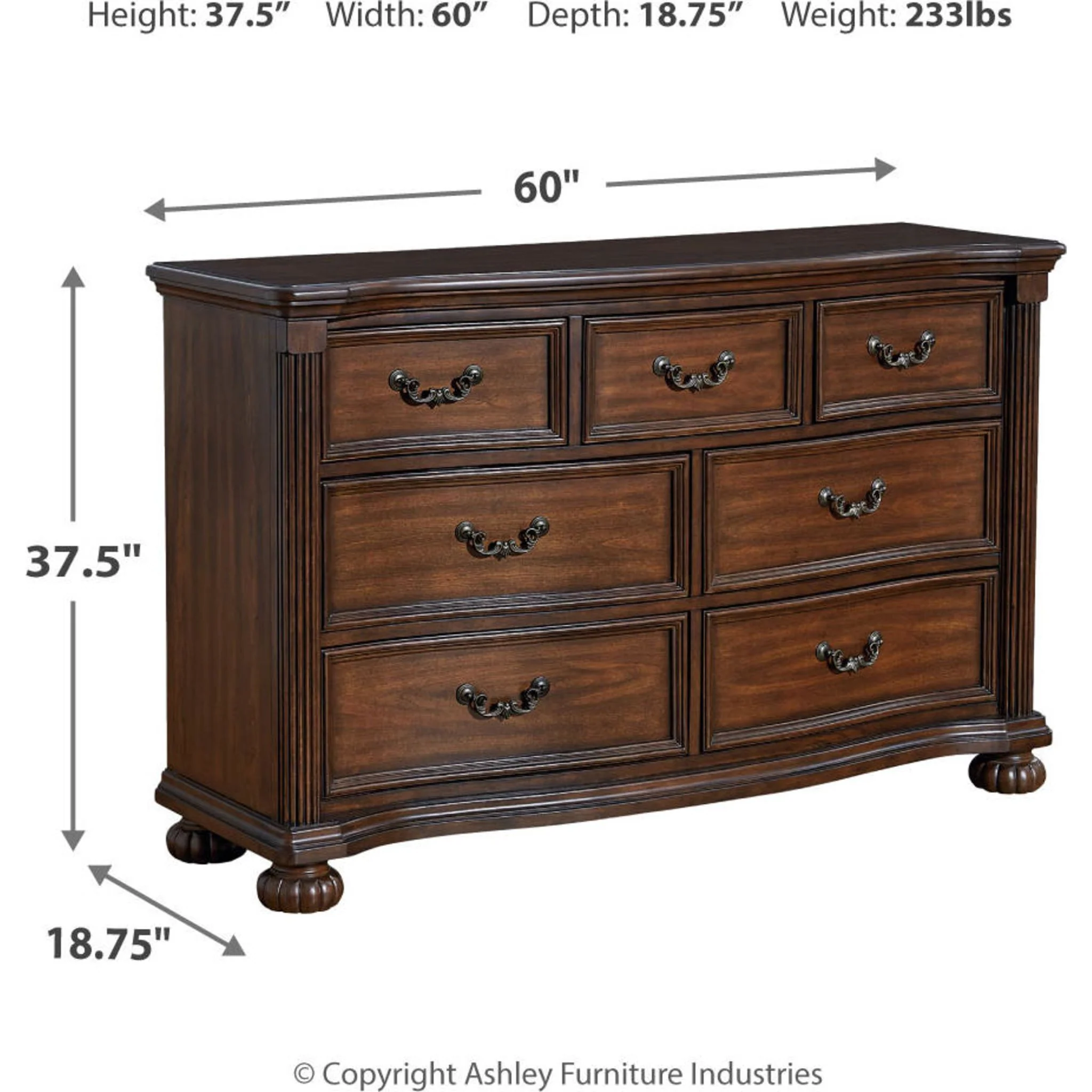 Lavinton Dresser - Brown - Image 11