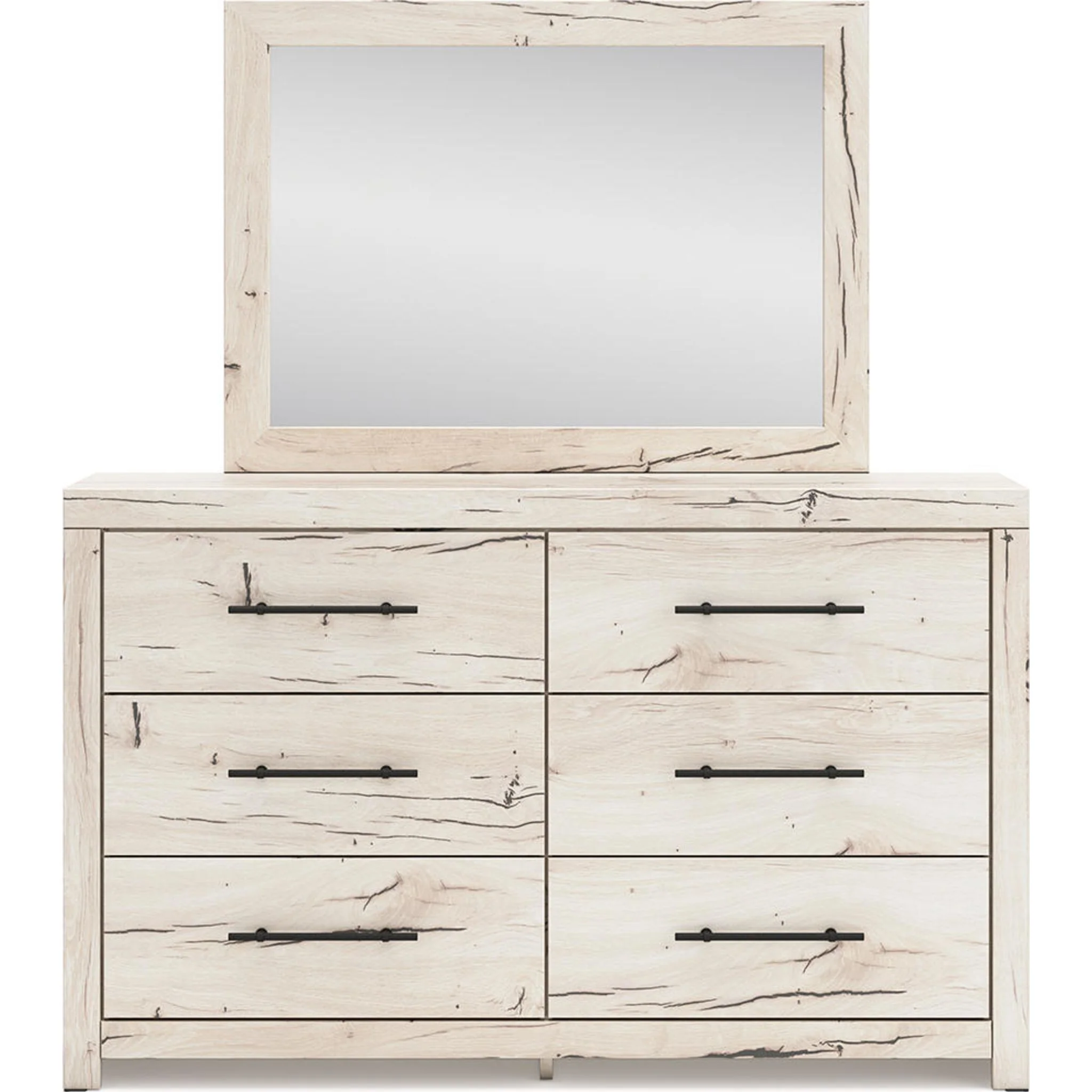 Lawroy 6 Piece Full Panel Bedroom - Light Natural - Image 14
