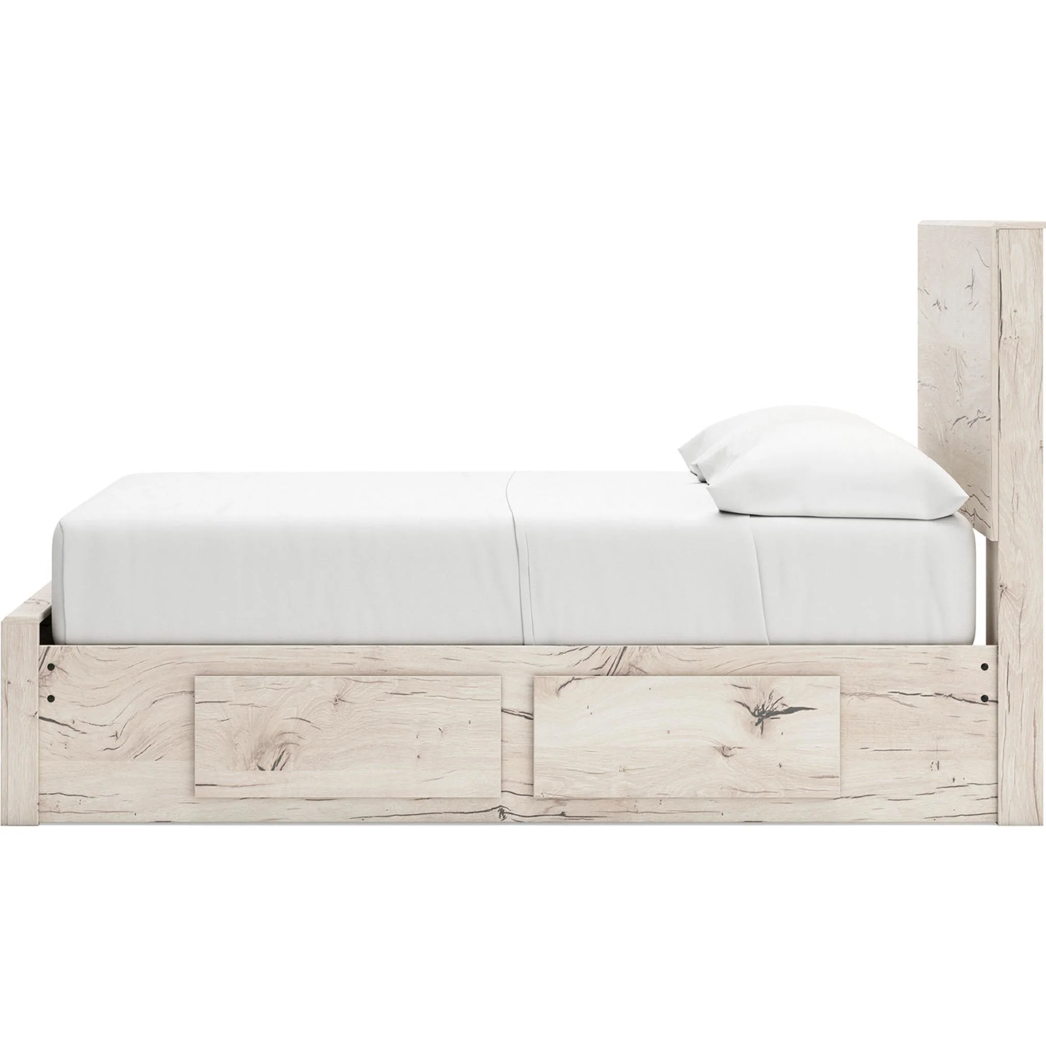 Lawroy 6 Piece Full Storage Bedroom - Light Natural - Image 11