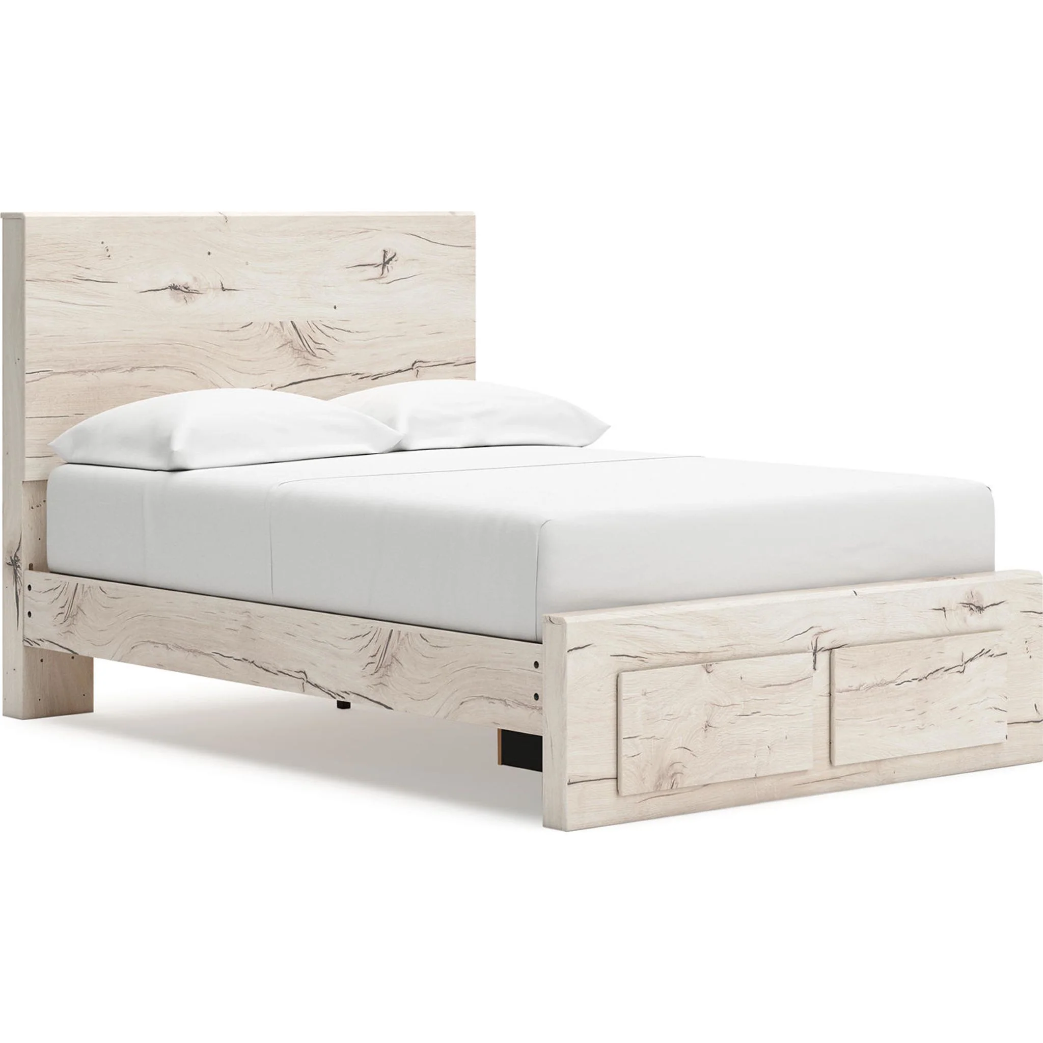 Lawroy 6 Piece Full Storage Bedroom - Light Natural - Image 19