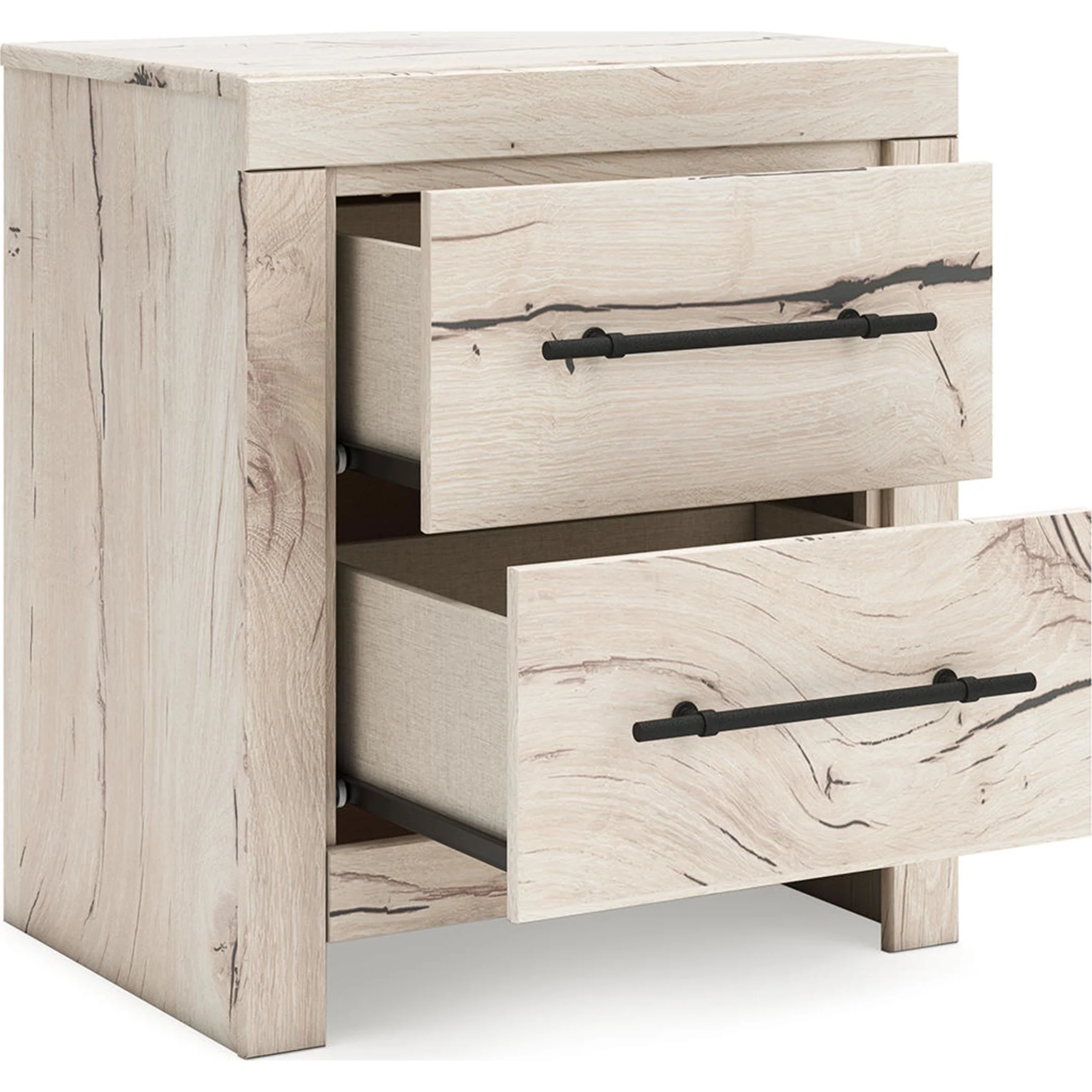 Lawroy 6 Piece Full Storage Bedroom - Light Natural - Image 21