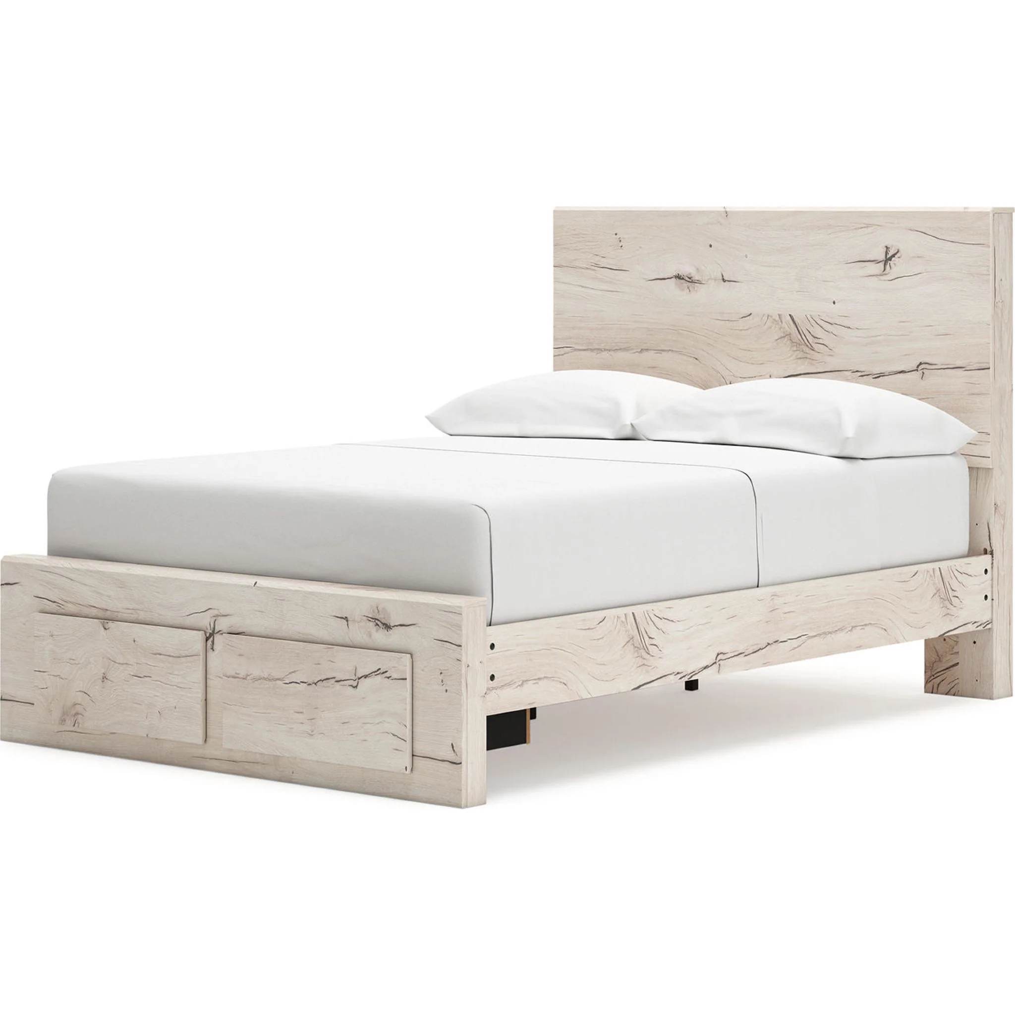 Lawroy 6 Piece Full Storage Bedroom - Light Natural - Image 3