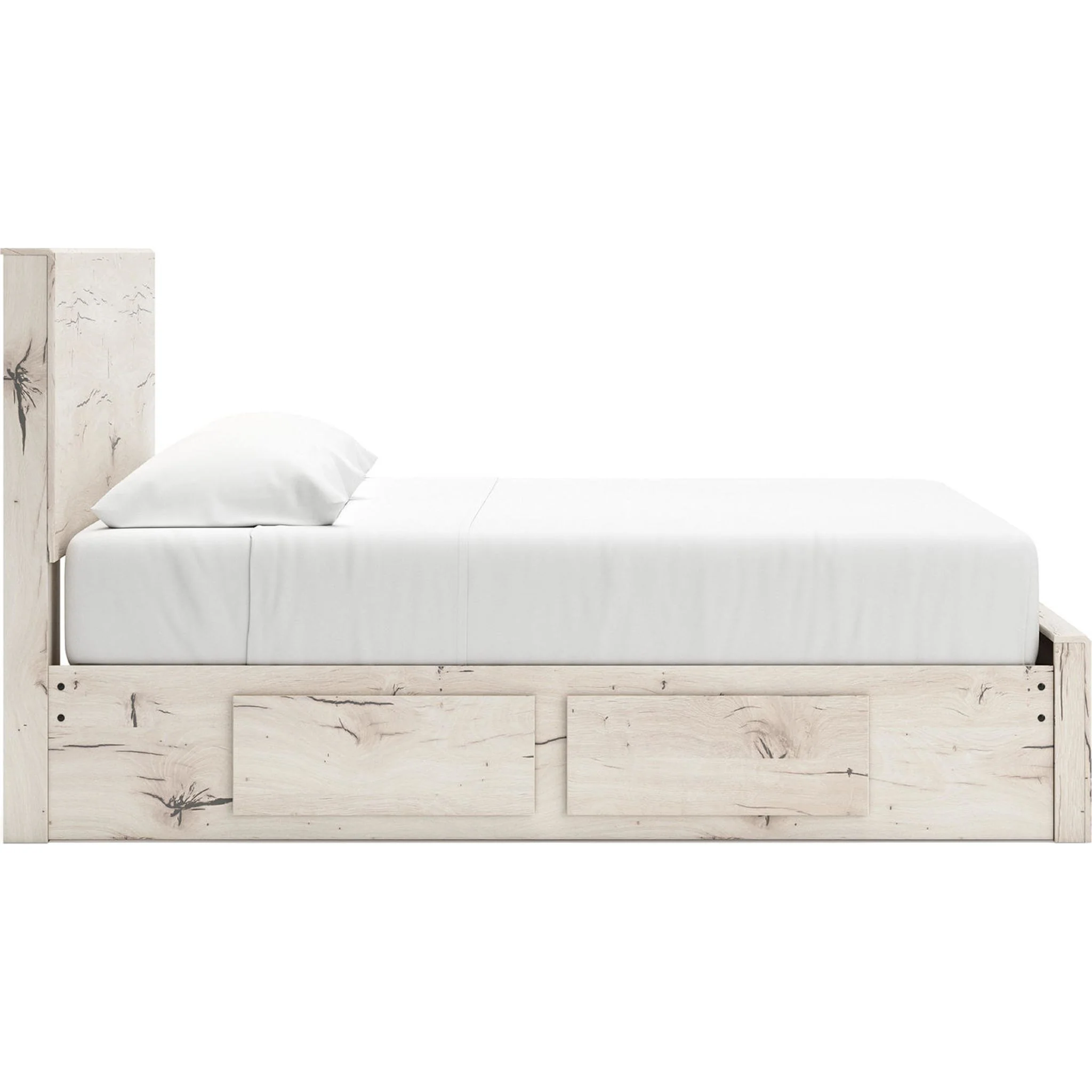 Lawroy 6 Piece King Storage Bedroom - Light Natural - Image 10
