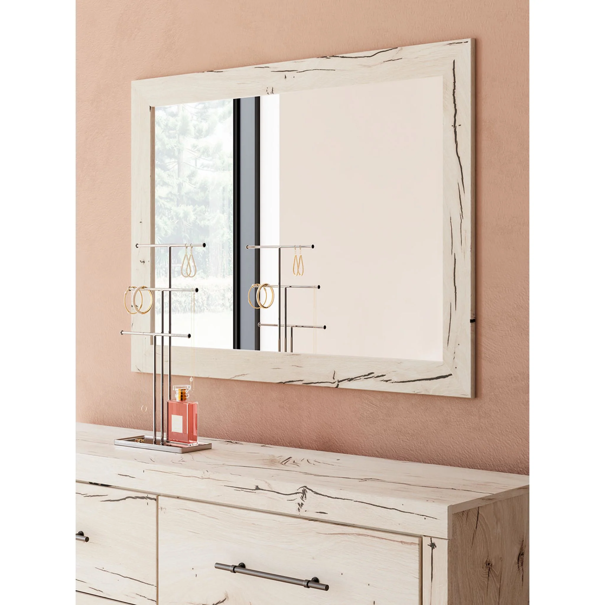 Lawroy 6 Piece Queen Panel Bedroom - Light Natural - Image 11