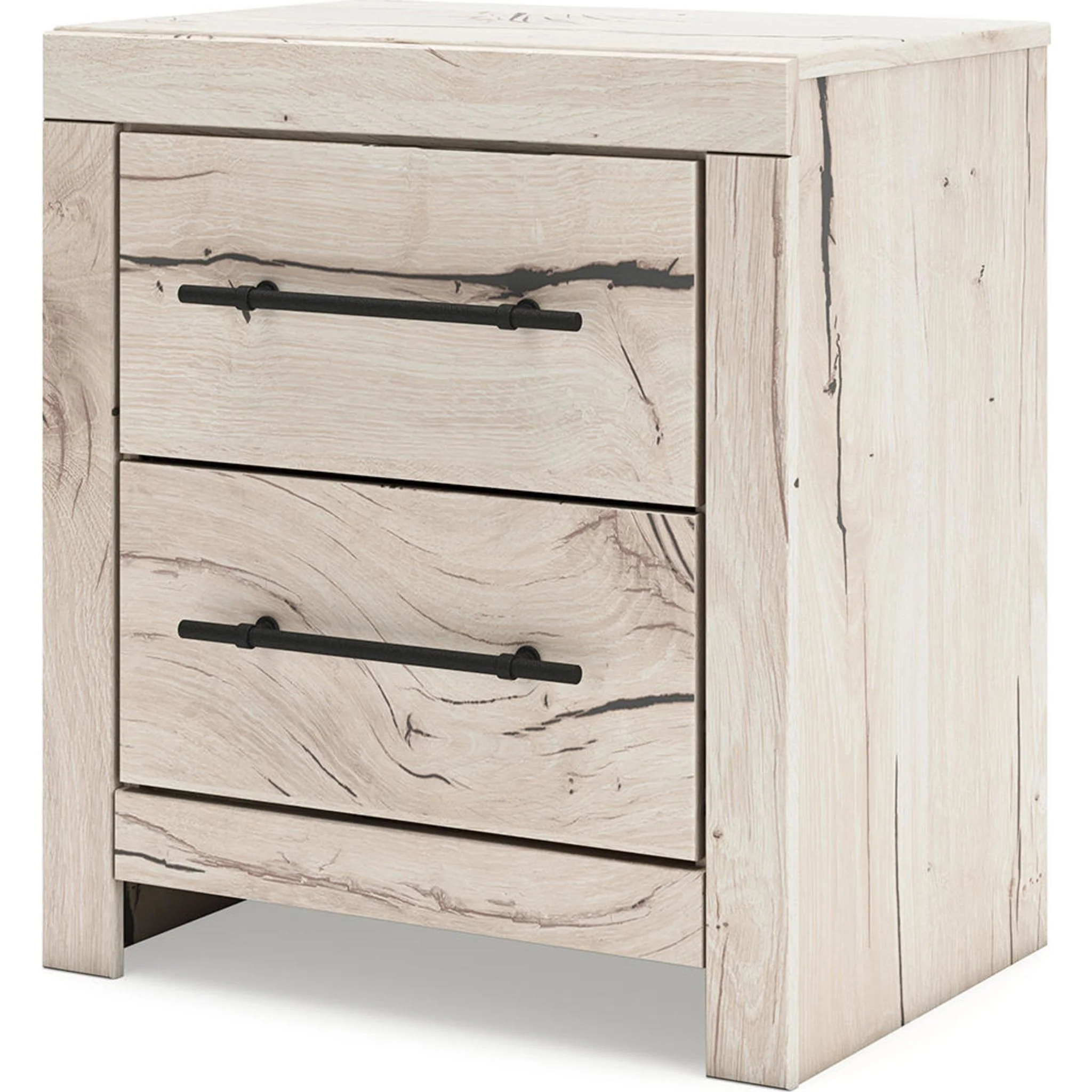 Lawroy 6 Piece Queen Panel Bedroom - Light Natural - Image 17