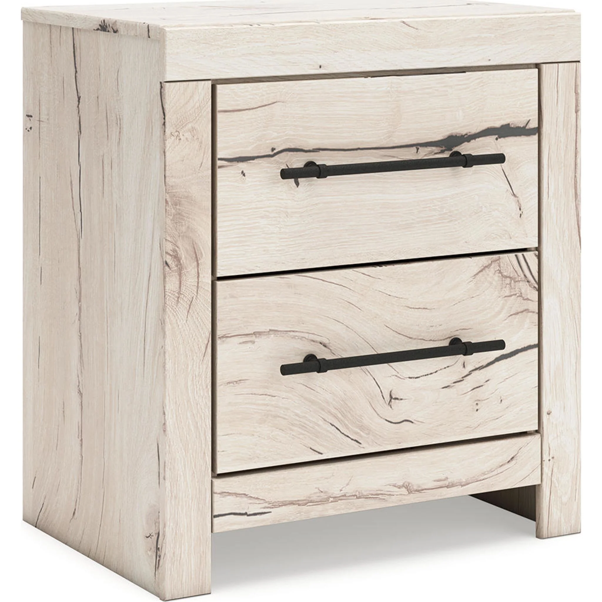 Lawroy 6 Piece Queen Panel Bedroom - Light Natural - Image 19