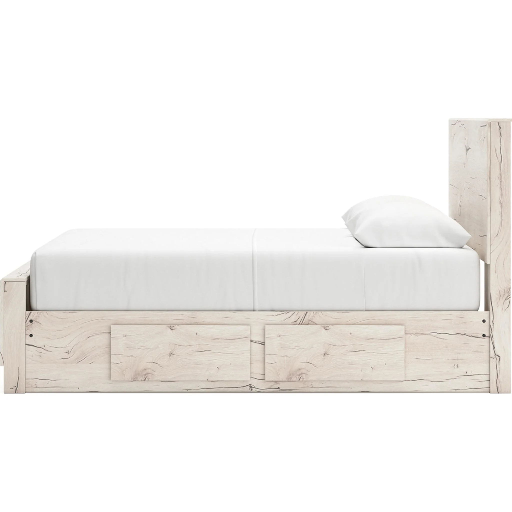 Lawroy 6 Piece Queen Storage Bedroom - Light Natural - Image 9