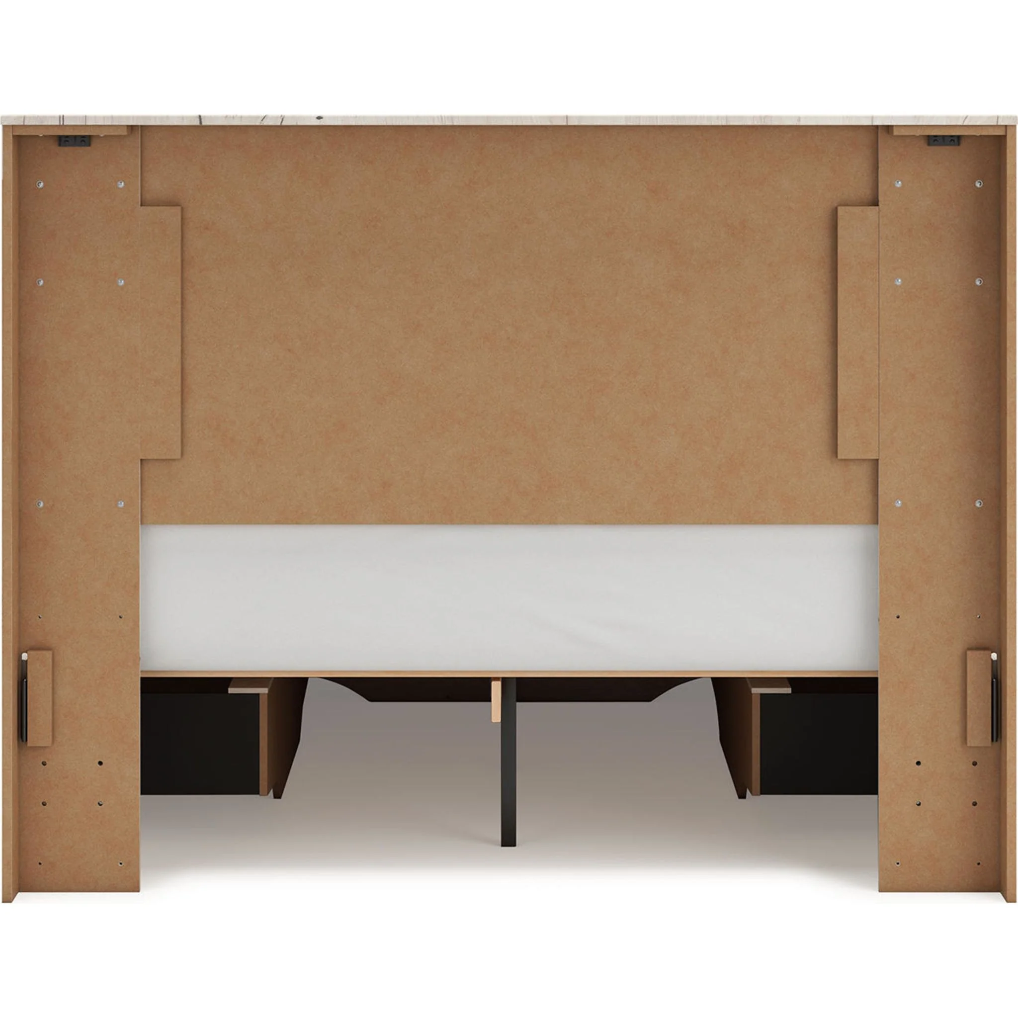 Lawroy 6 Piece Queen Storage Bedroom - Light Natural - Image 7