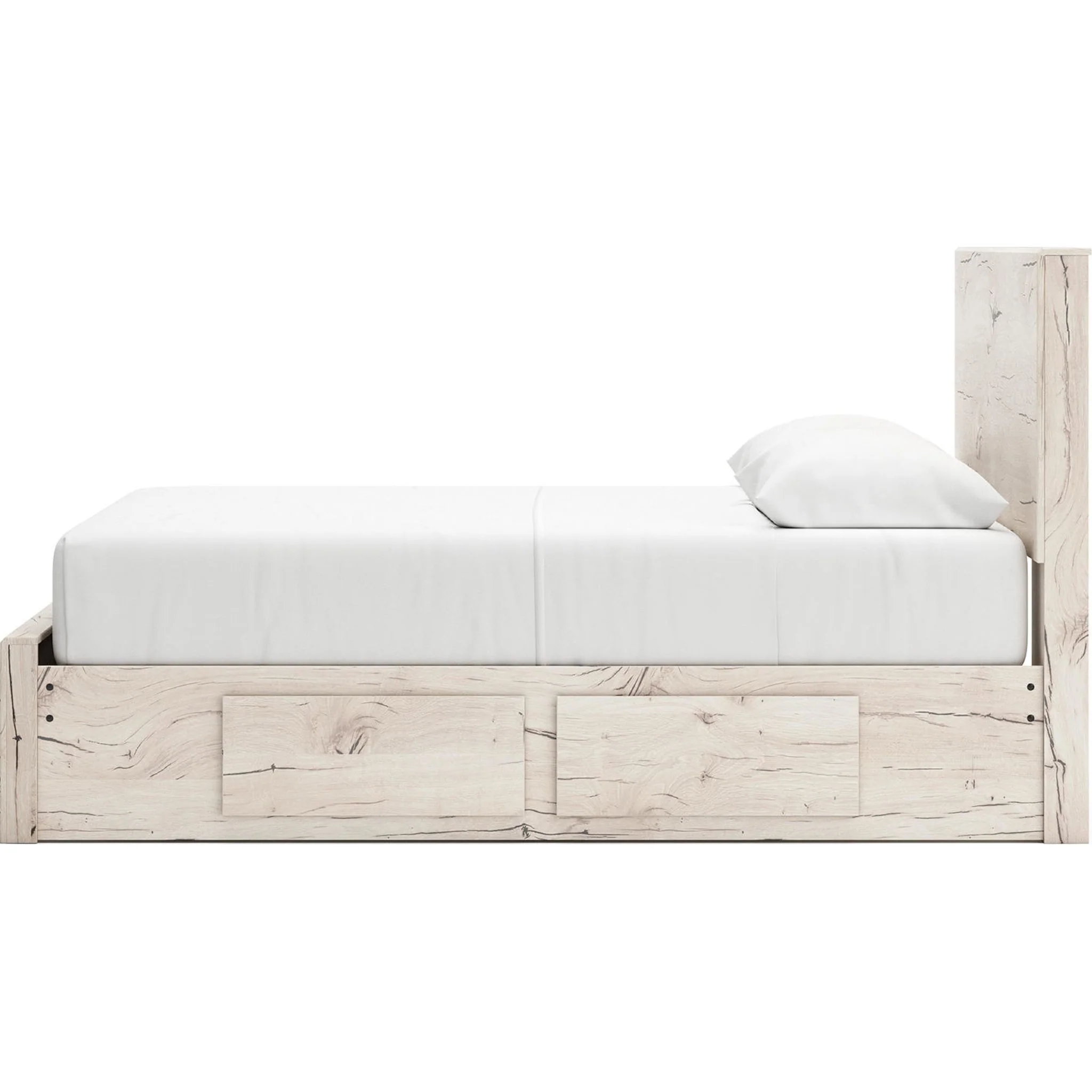 Lawroy 6 Piece Queen Storage Bedroom - Light Natural - Image 9