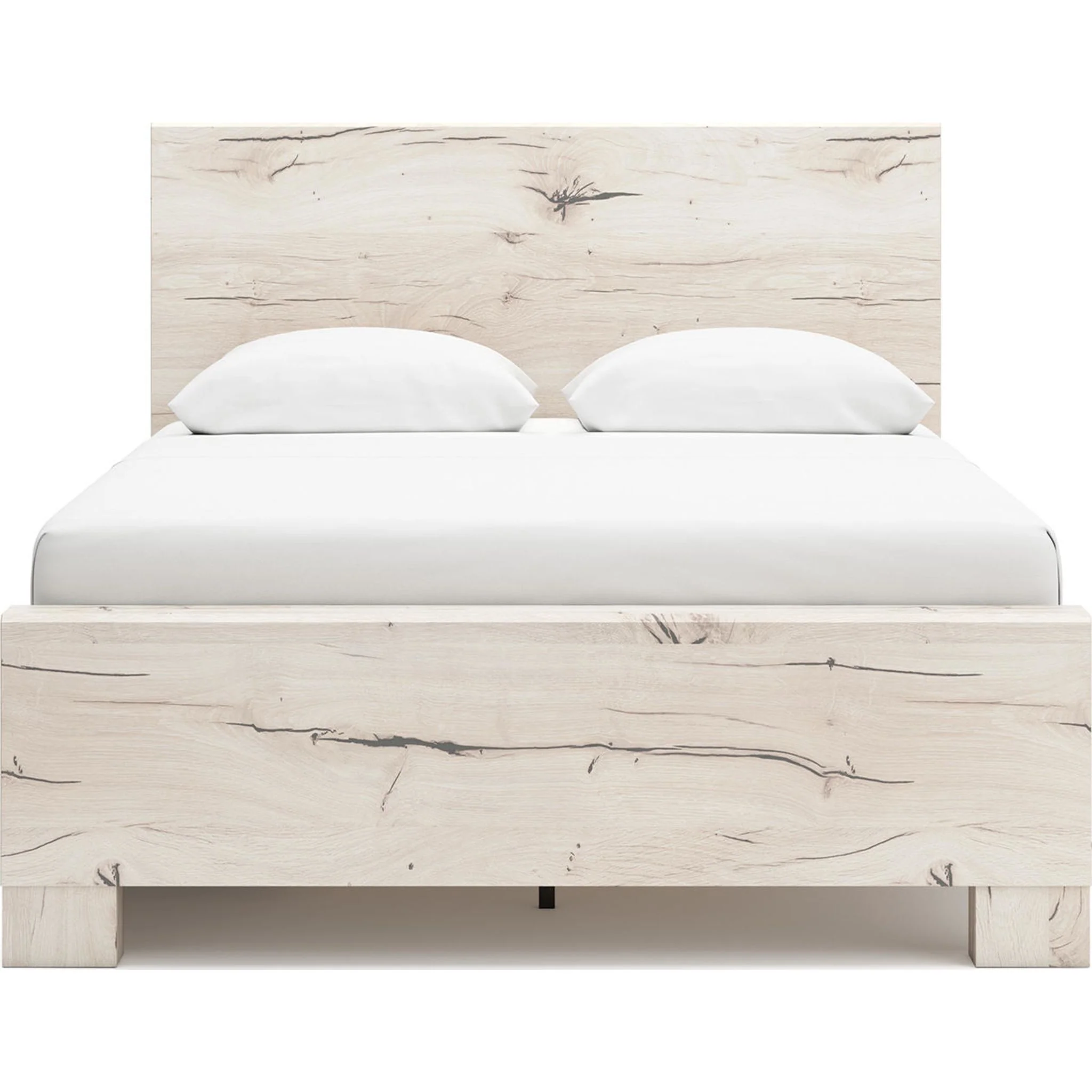 Lawroy 6 Piece Queen Storage Bedroom - Light Natural - Image 8