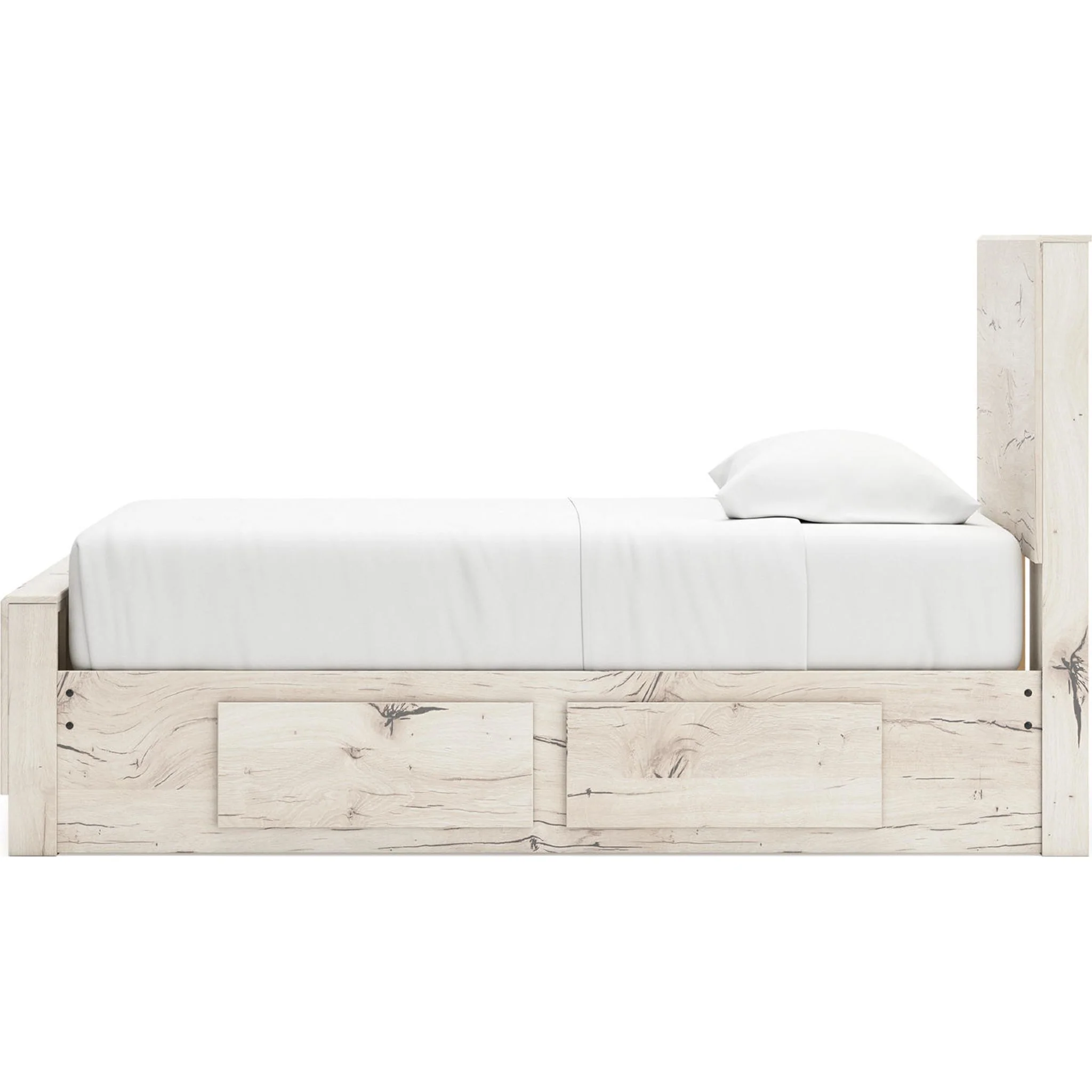 Lawroy 6 Piece Twin Storage Bedroom - Light Natural - Image 17
