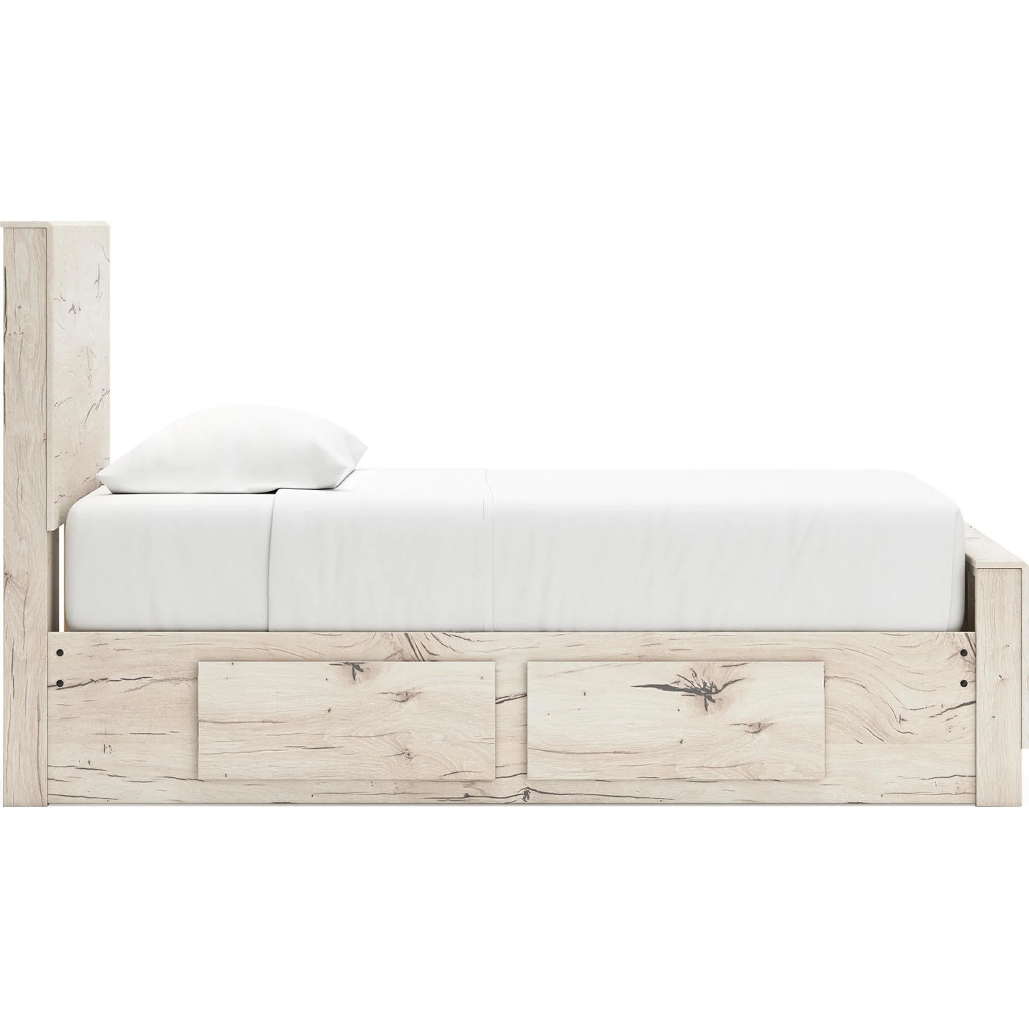 Lawroy 6 Piece Twin Storage Bedroom - Light Natural - Image 18